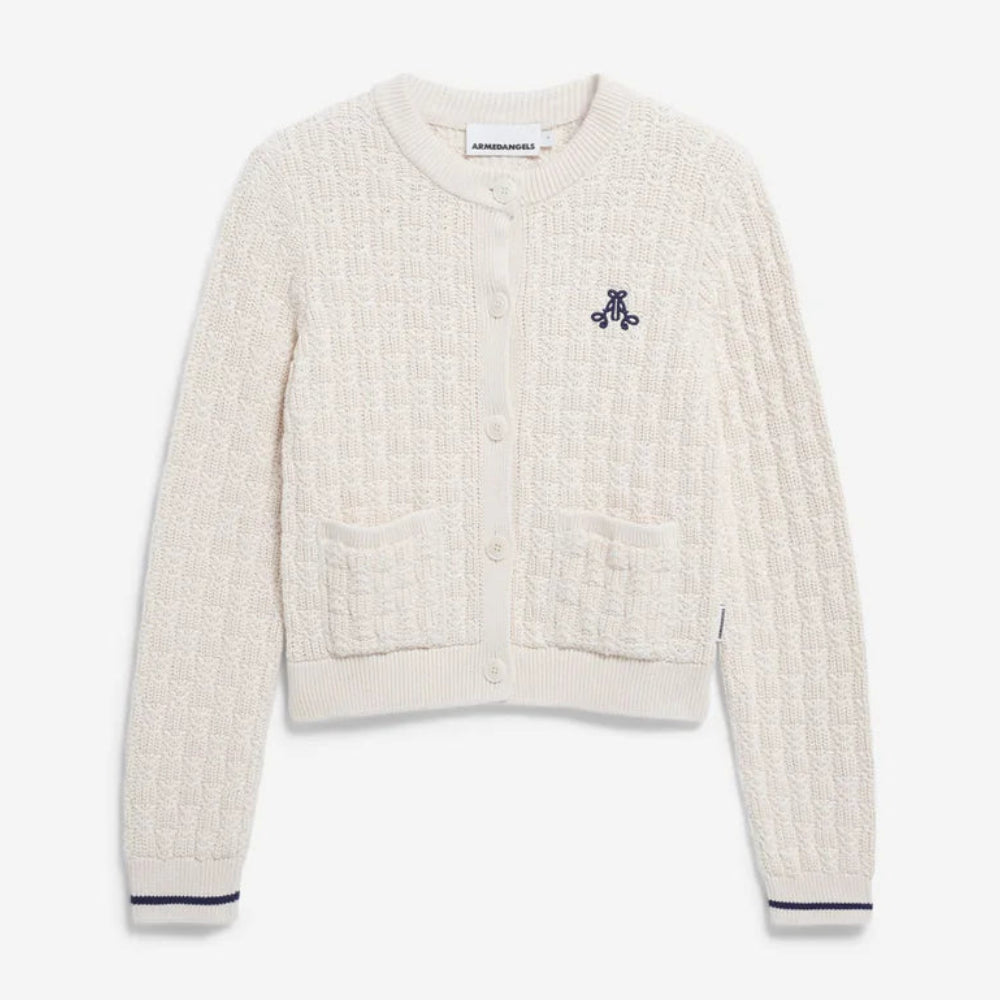 ARMEDANGELS Women Casual Strick Cardigan "JULIAANAS STRUCTURE" Oatmilk