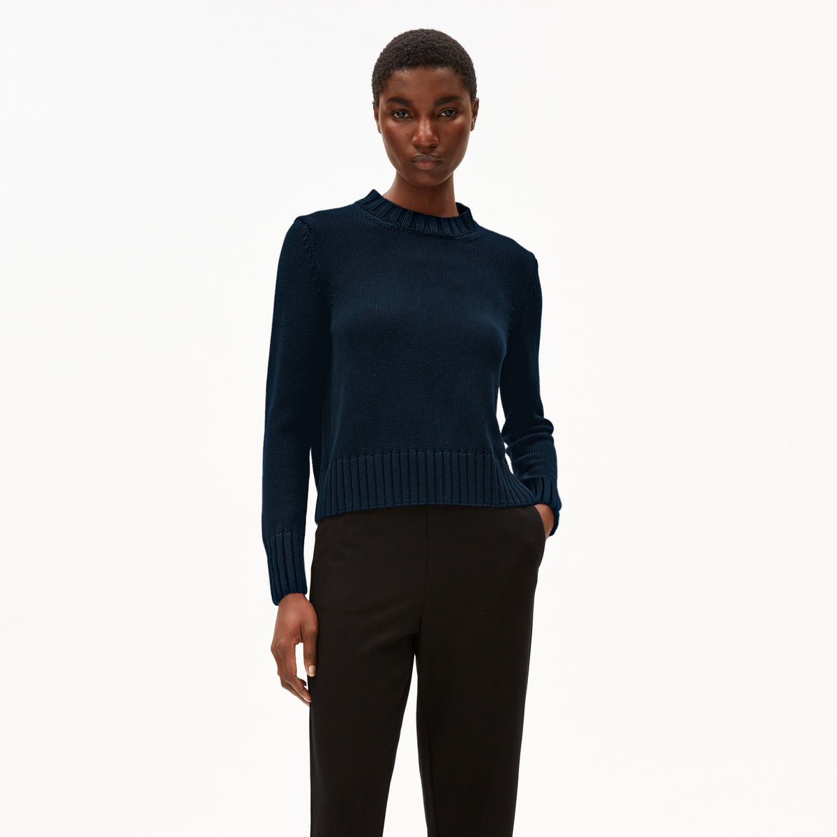 ARMEDANGELS Strick Pullover "AMALIAAS GMT DYE"