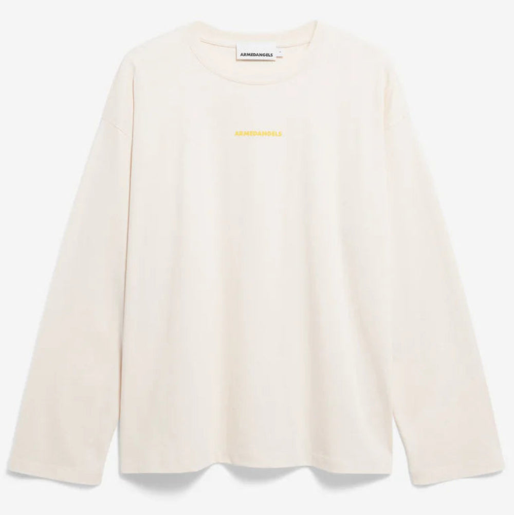ARMEDANGELS Women Casual Jersey Shirt Longsleeve "FIETAA DIFFERENCE" S Undyed