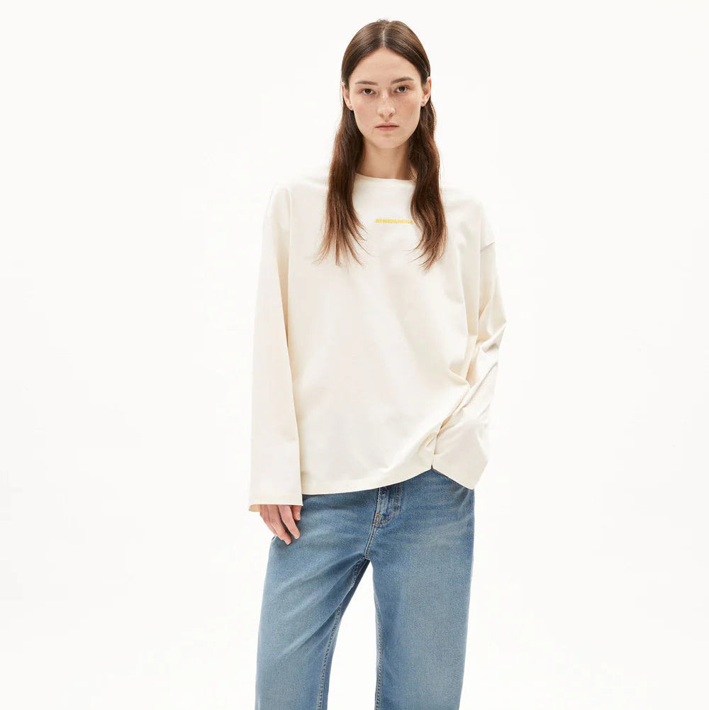 ARMEDANGELS Women Casual Jersey Shirt Longsleeve "FIETAA DIFFERENCE"