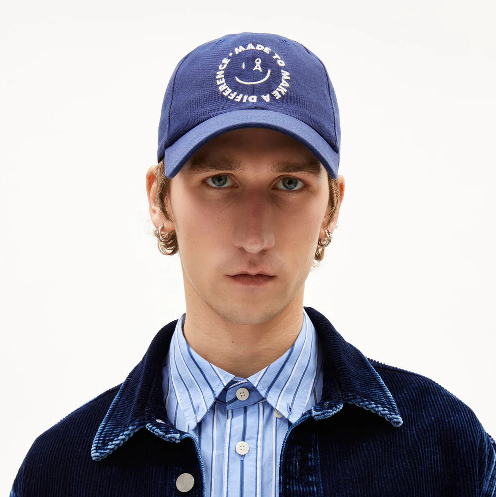 ARMEDANGELS Unisex Casual Accessoires Caps "YENAAS SMILEY Å"