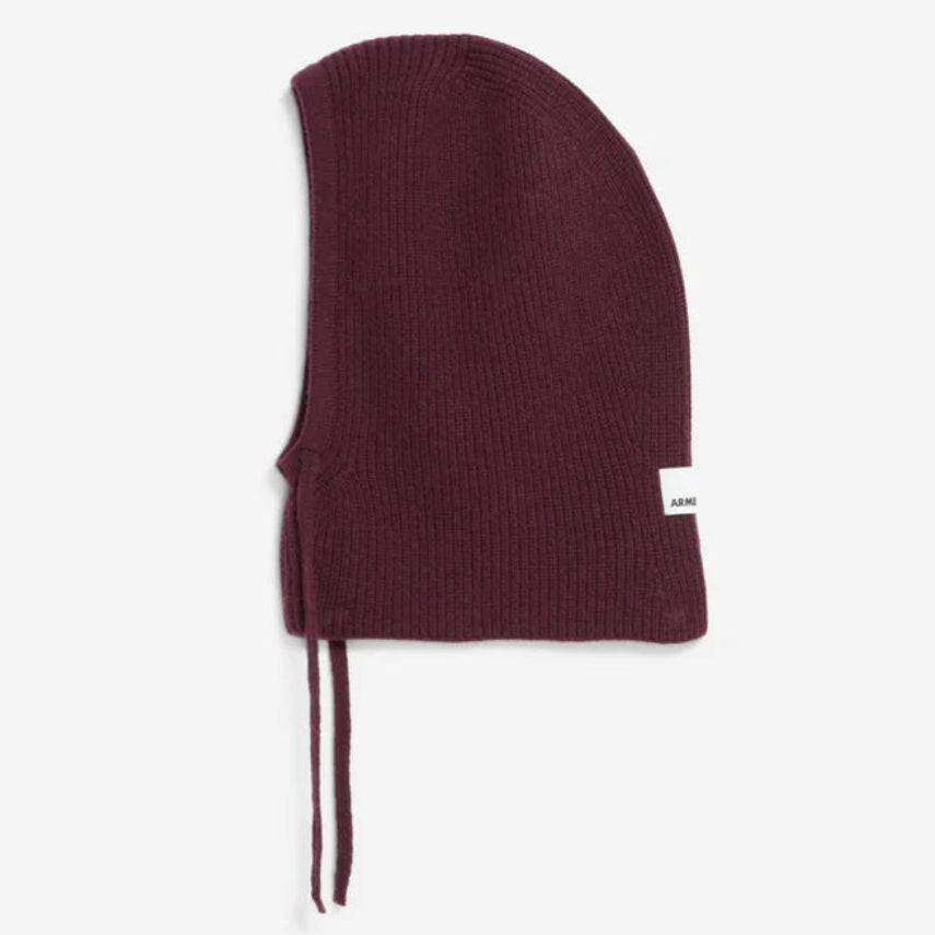 ARMEDANGELS Unisex Casual Accessoires Mütze "DEAATA" One Size Dark Cranberry