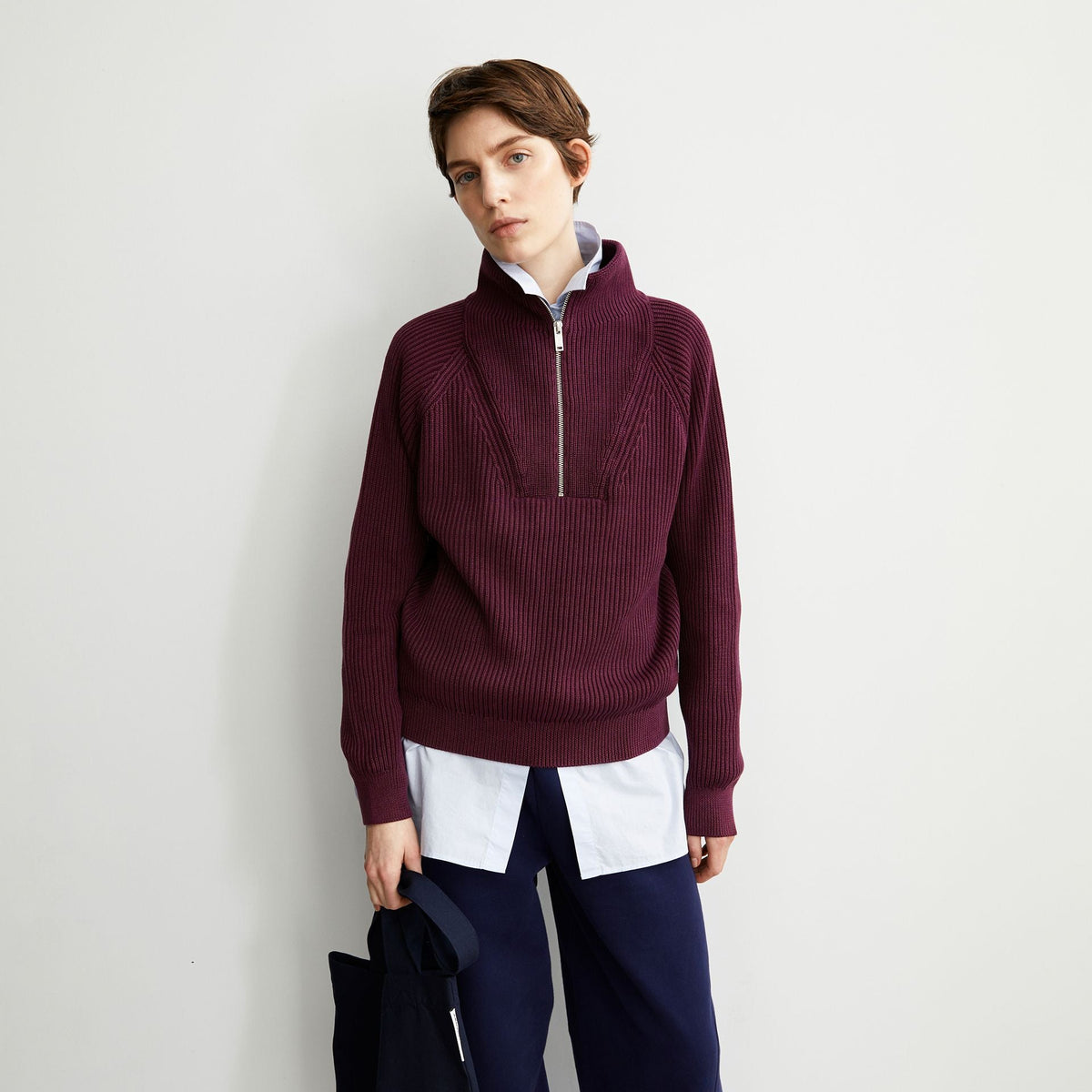 ARMEDANGELS Strick Pullover "RONYIAAS GMT DYE"