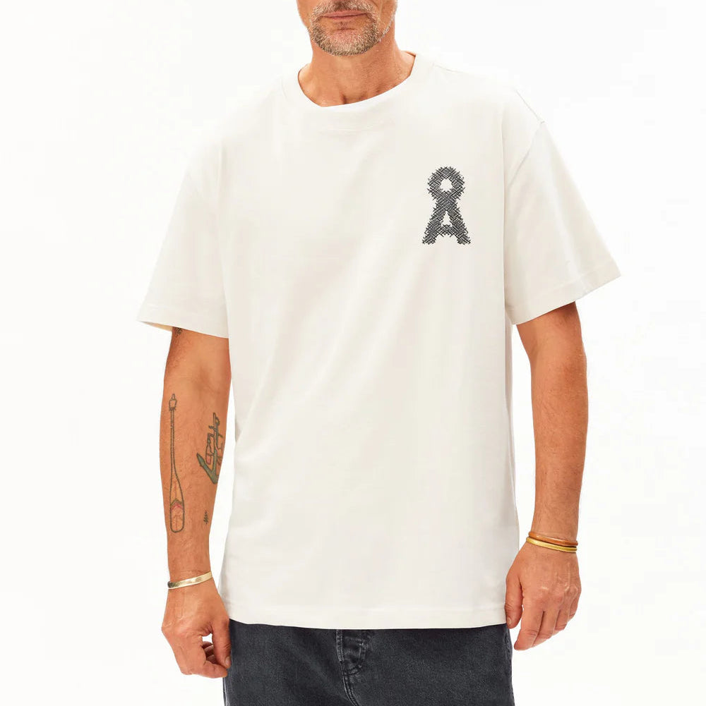 ARMEDANGELS Men Casual Jersey Shirt T-Shirt "AADRU Å ZICK ZACK"