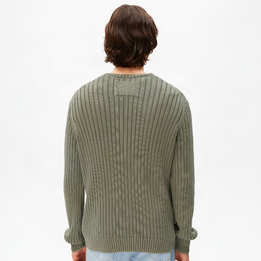 ARMEDANGELS Herren Strick Pullover "PIGMENT DYE RIB KNIT"