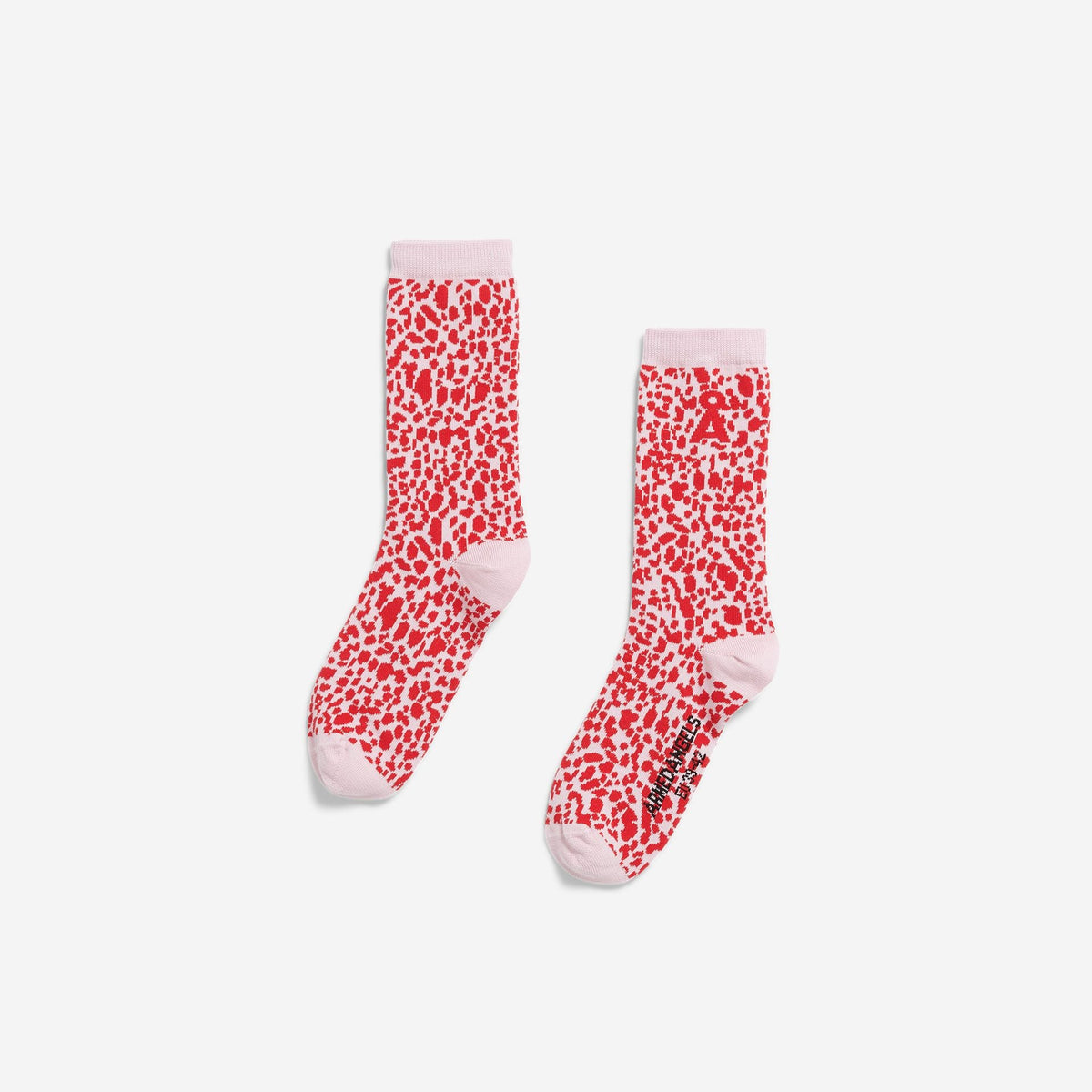 ARMEDANGELS Damen Socken "LEOPARD SOCKS" Pink Mist