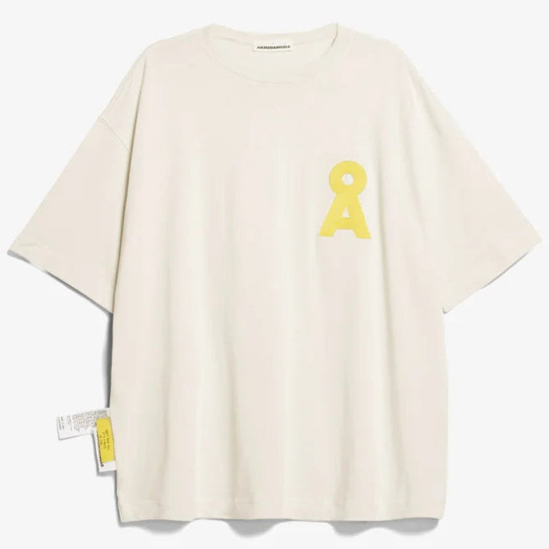 ARMEDANGELS Unisex Casual Jersey T-Shirt "MIKAAS ICONIC CAPSULE" S Undyed