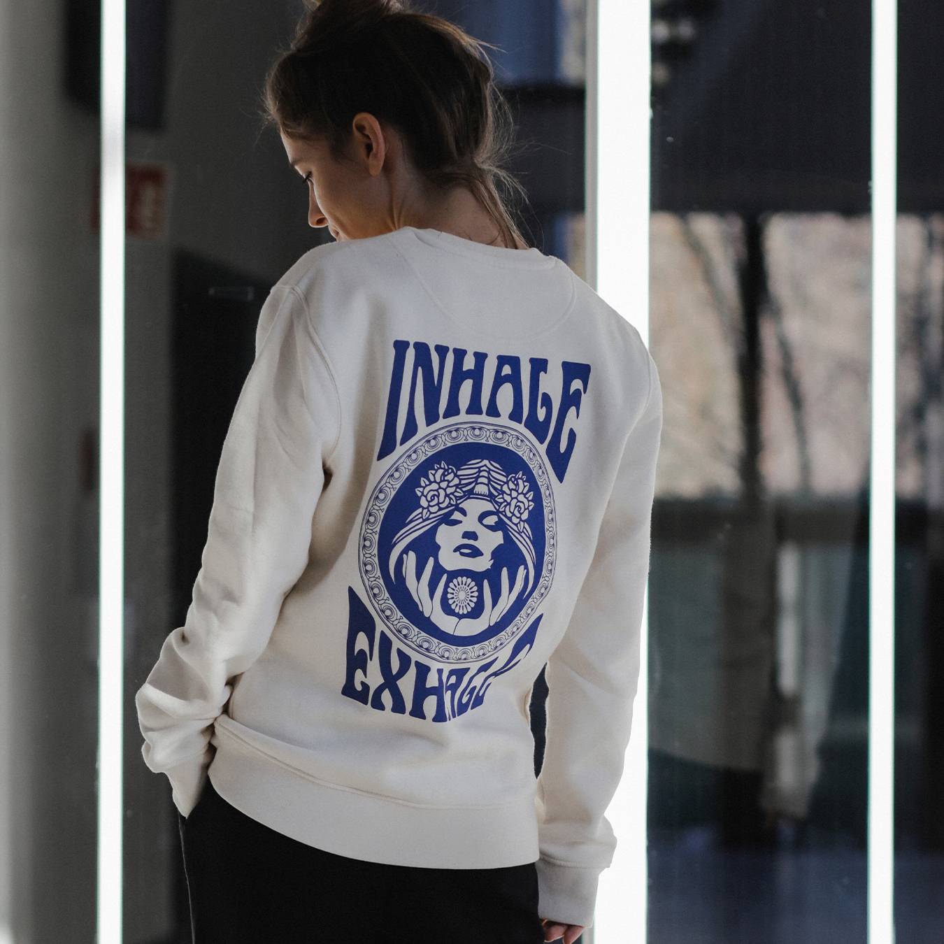Mady Morrison Sweater "Inhale"