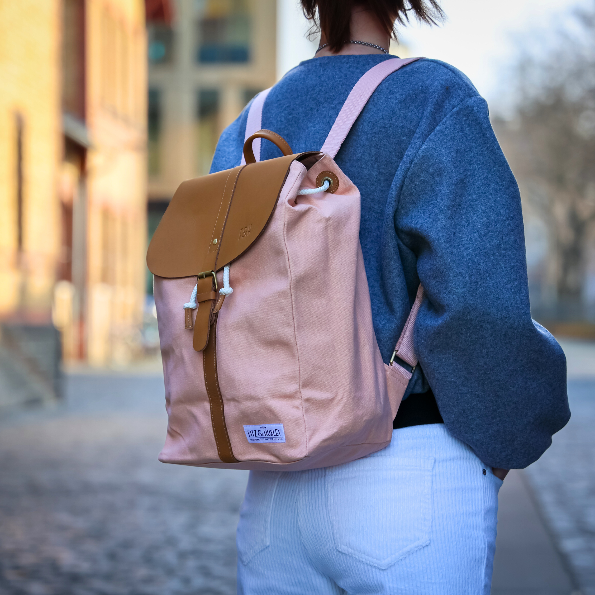 Fitz & Huxley Rucksack "SOLSTICE" Big blossom