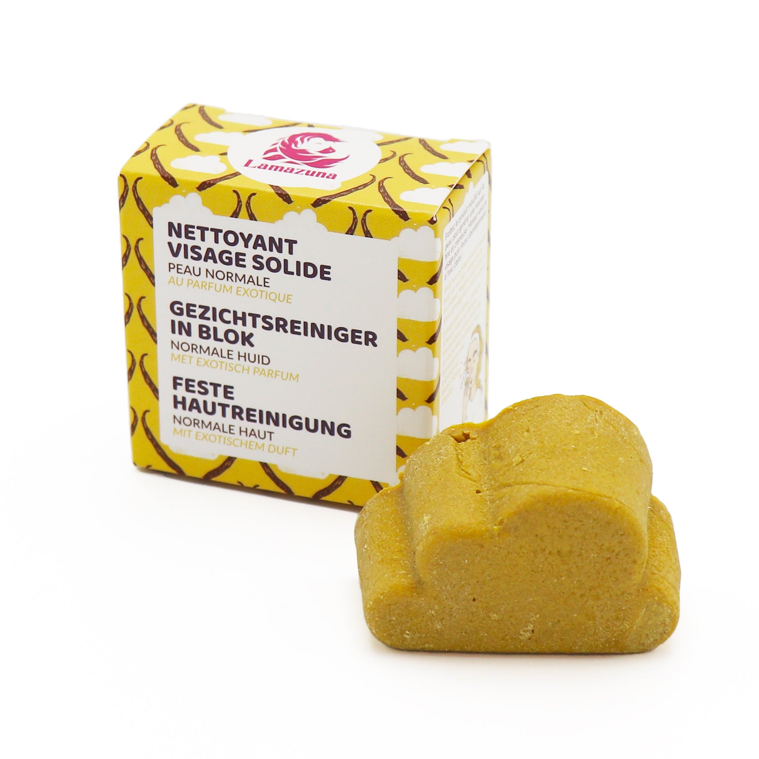 Lamazuna Fester Gesichtsreiniger "normale Haut" 27 ml
