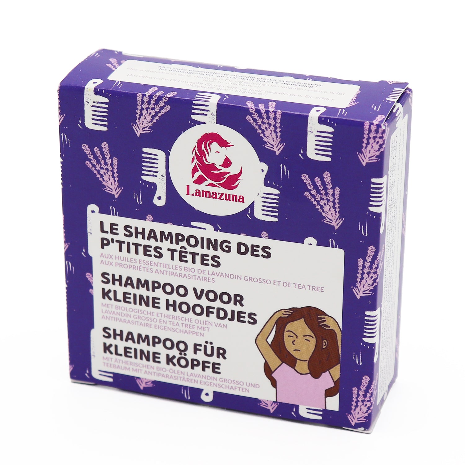 Lamazuna Festes Shampoo "Kinder" 70 ml Lavandin Grosso und Teebaum