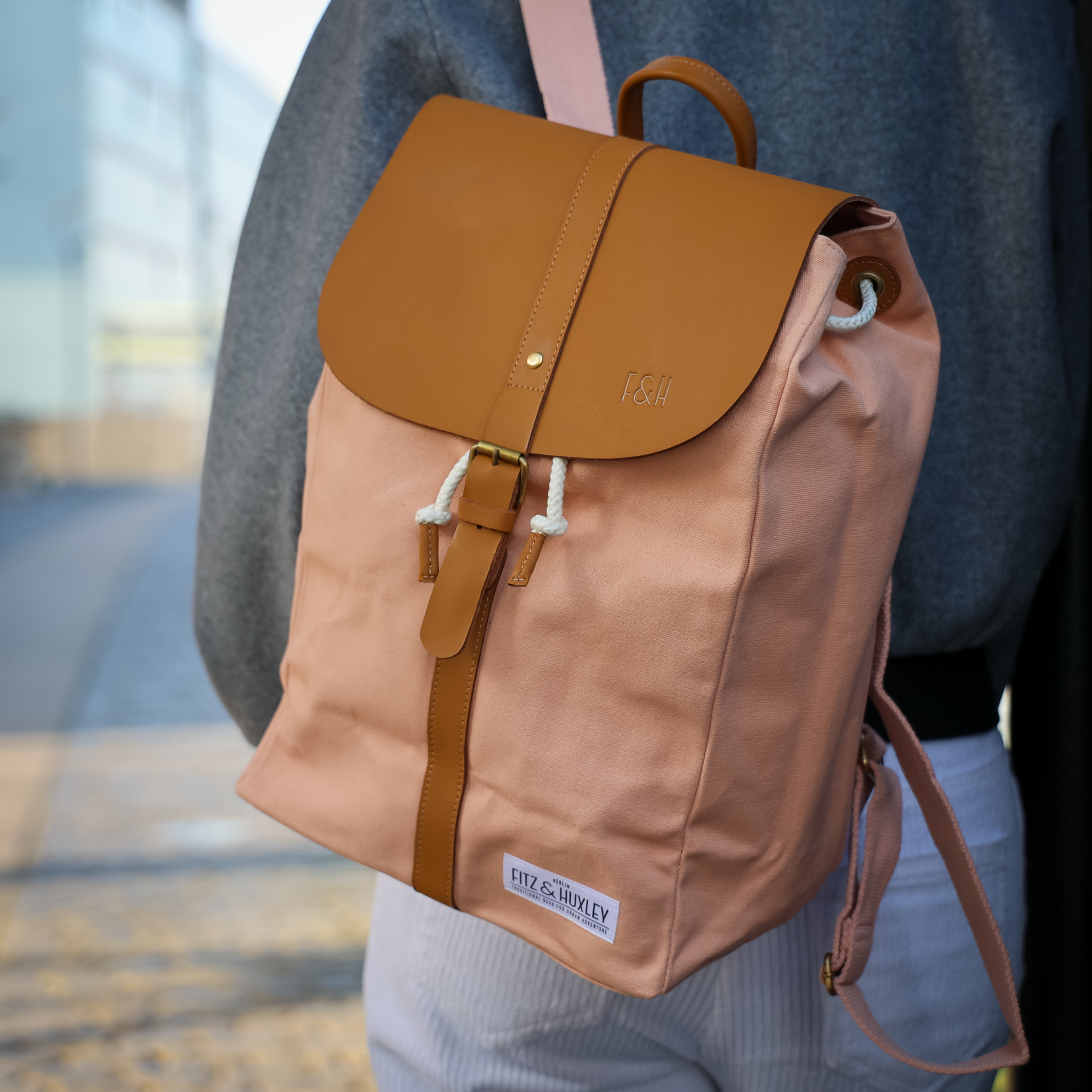 Fitz & Huxley Rucksack "SOLSTICE" Big blossom