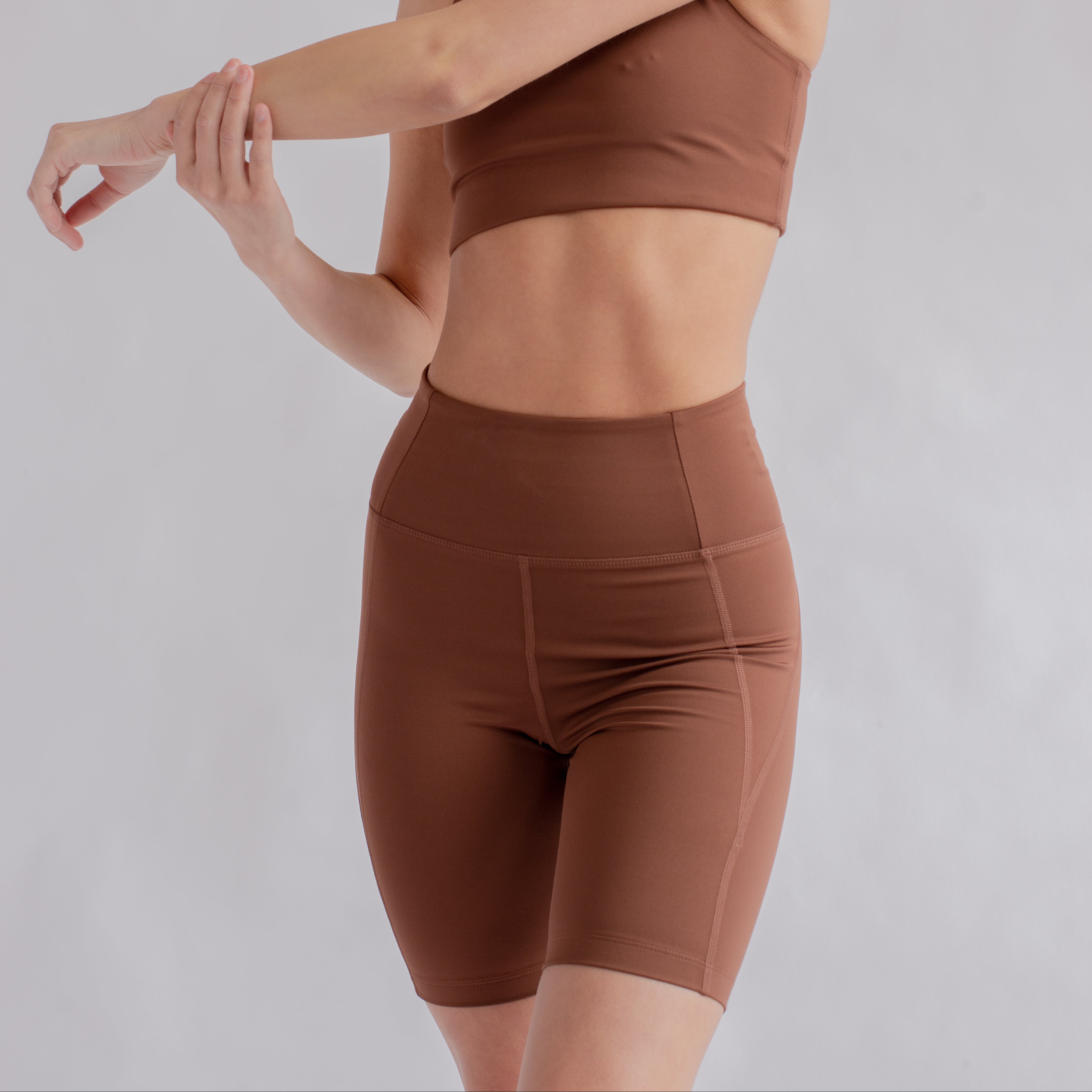 Girlfriend Collective Bike Shorts "Compressive High-Rise"