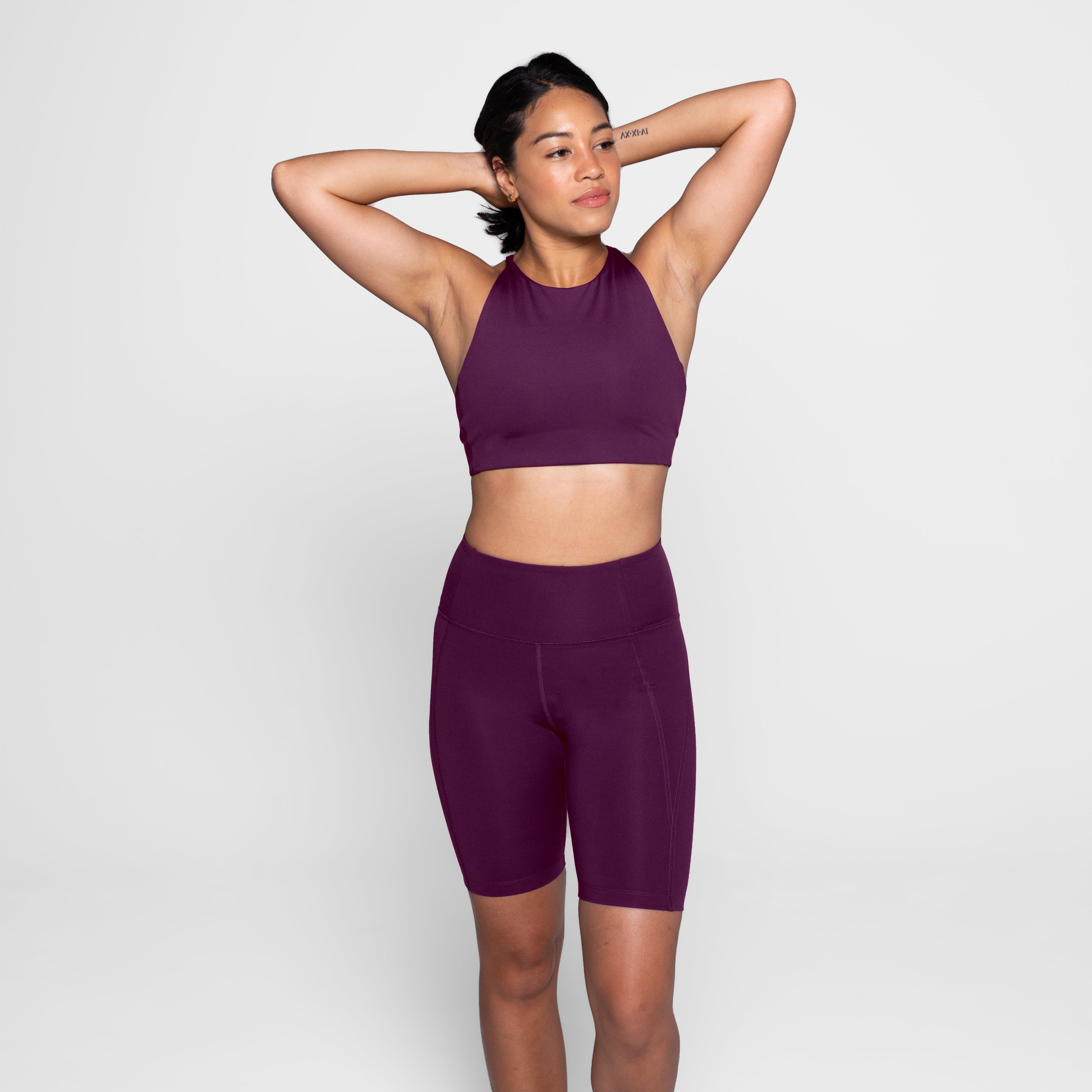Girlfriend Collective Bike Shorts "Compressive High-Rise"