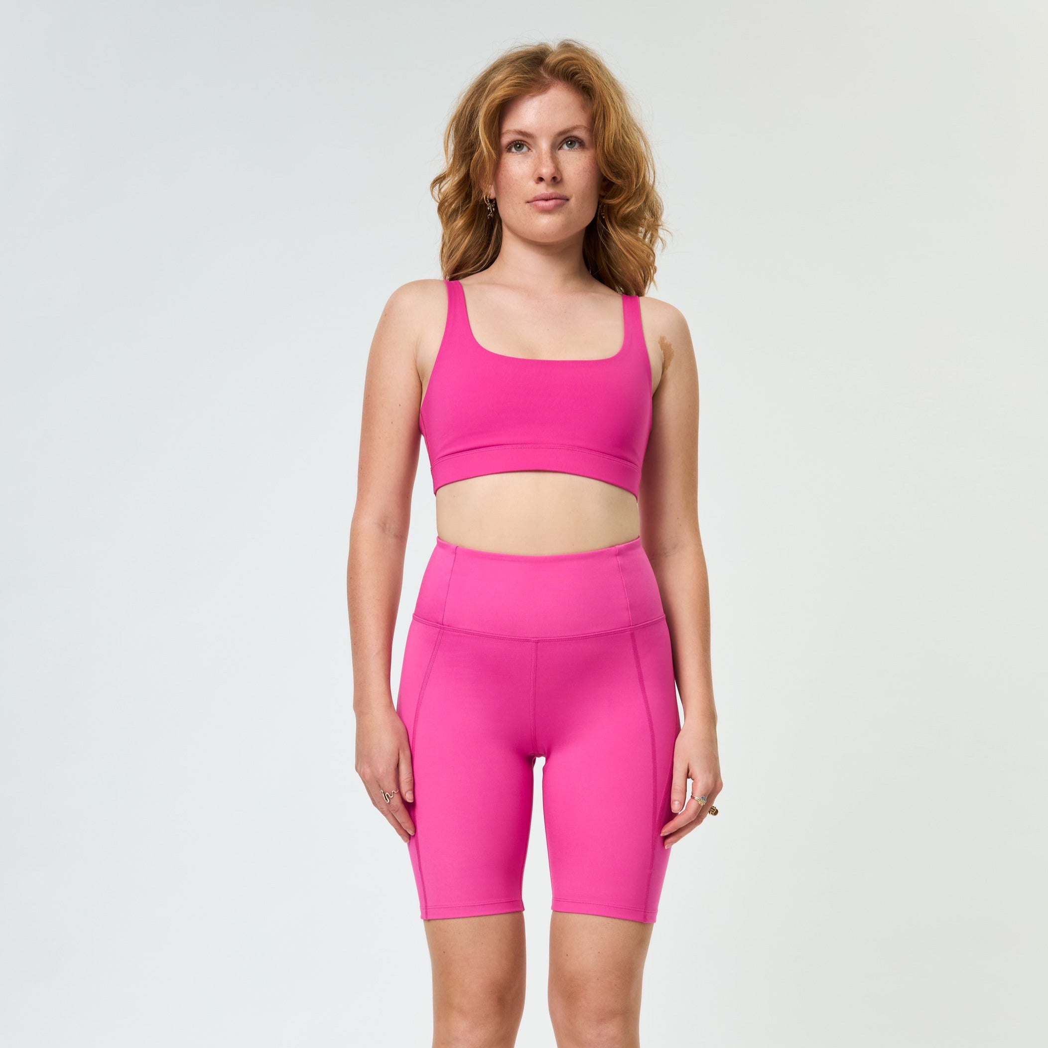 Girlfriend Collective Bike Shorts "Compressive High-Rise"