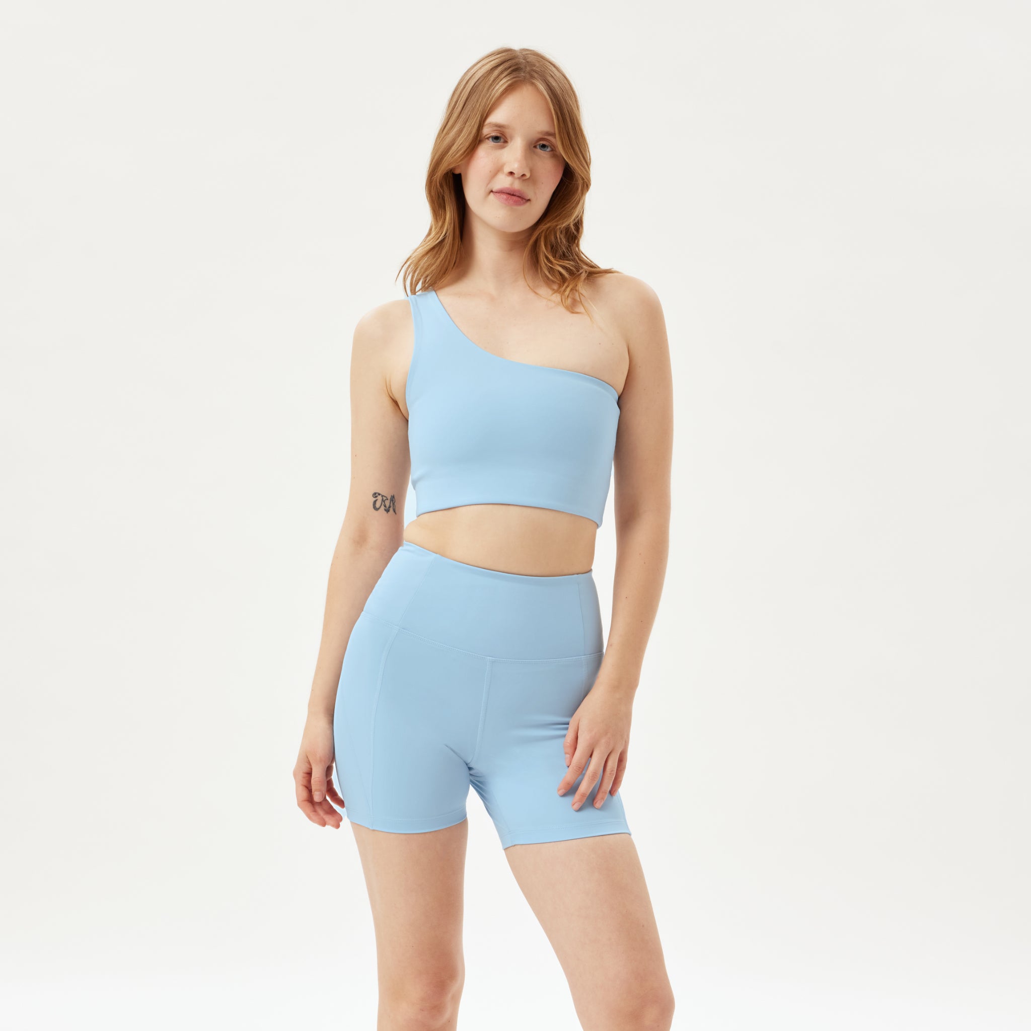 Girlfriend Collective Bike Shorts "High-Rise"