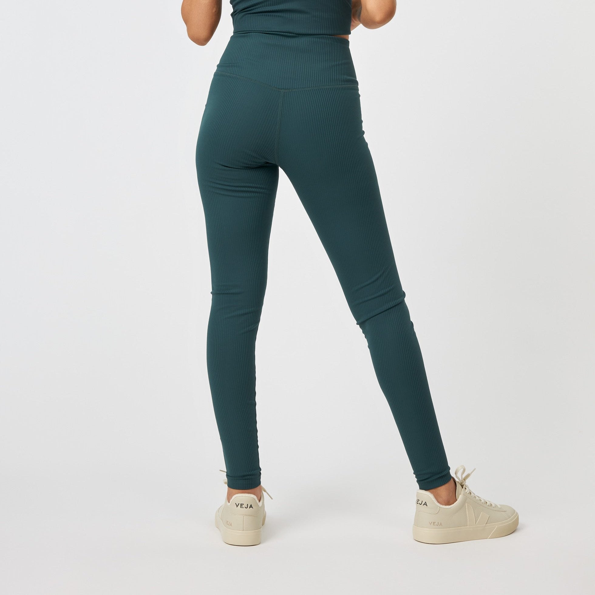 Girlfriend Collective RIB "High Rise" Legging long