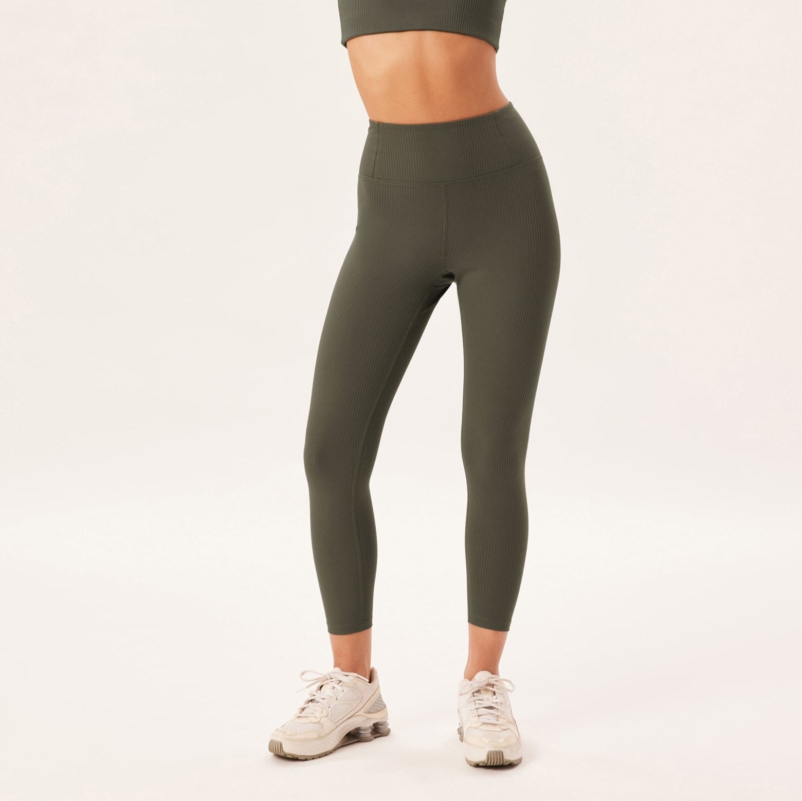 Girlfriend Collective RIB "High Rise" Legging 7/8