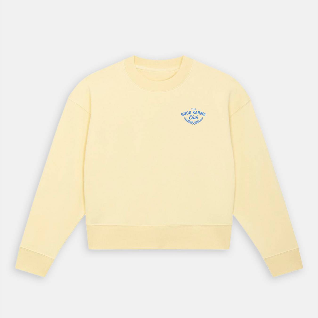 Mady Morrison Sweater "Karma Club" Gelb