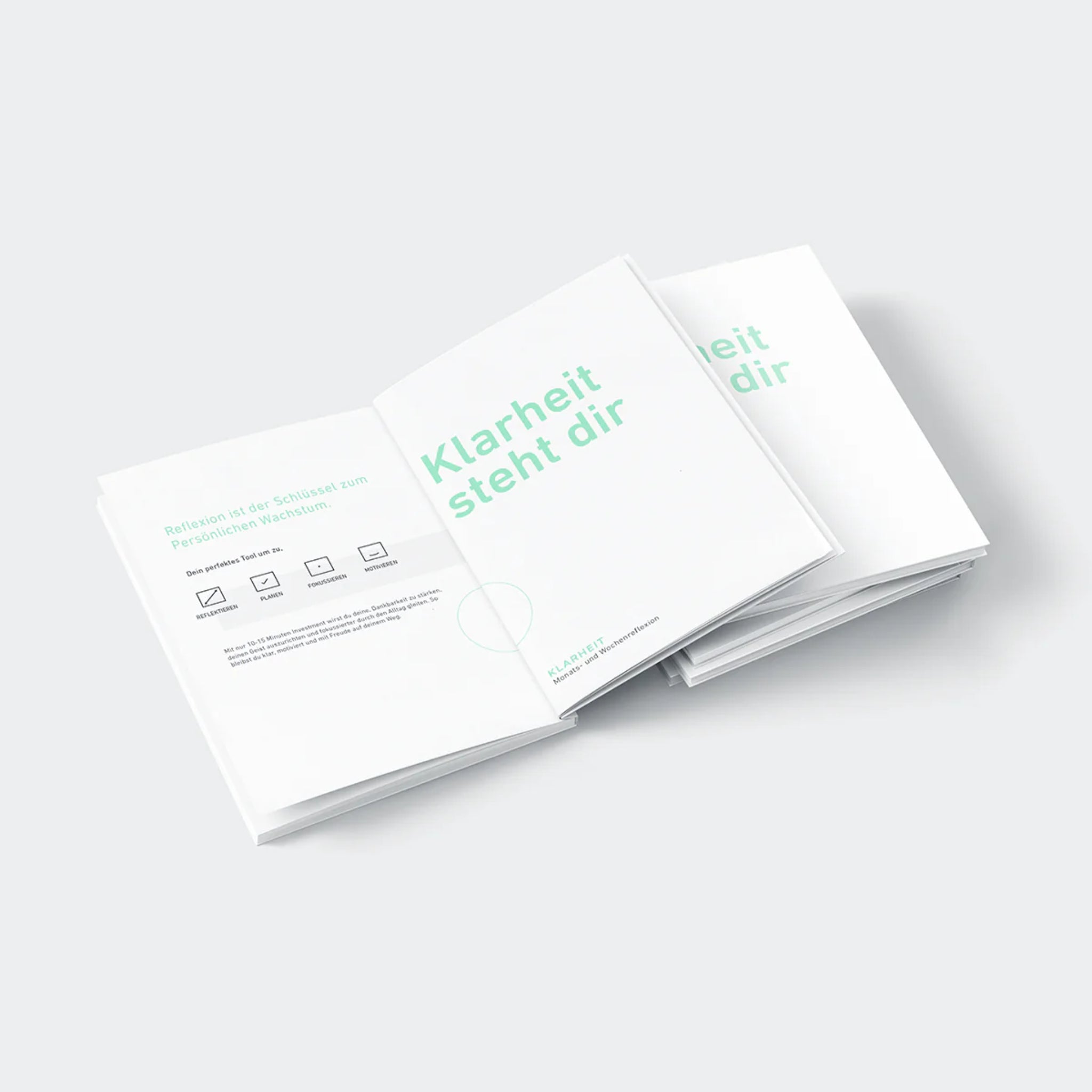 KLARHEIT Reflexionsheft "12 Wochen Focus Booklet" Klarheit steht dir