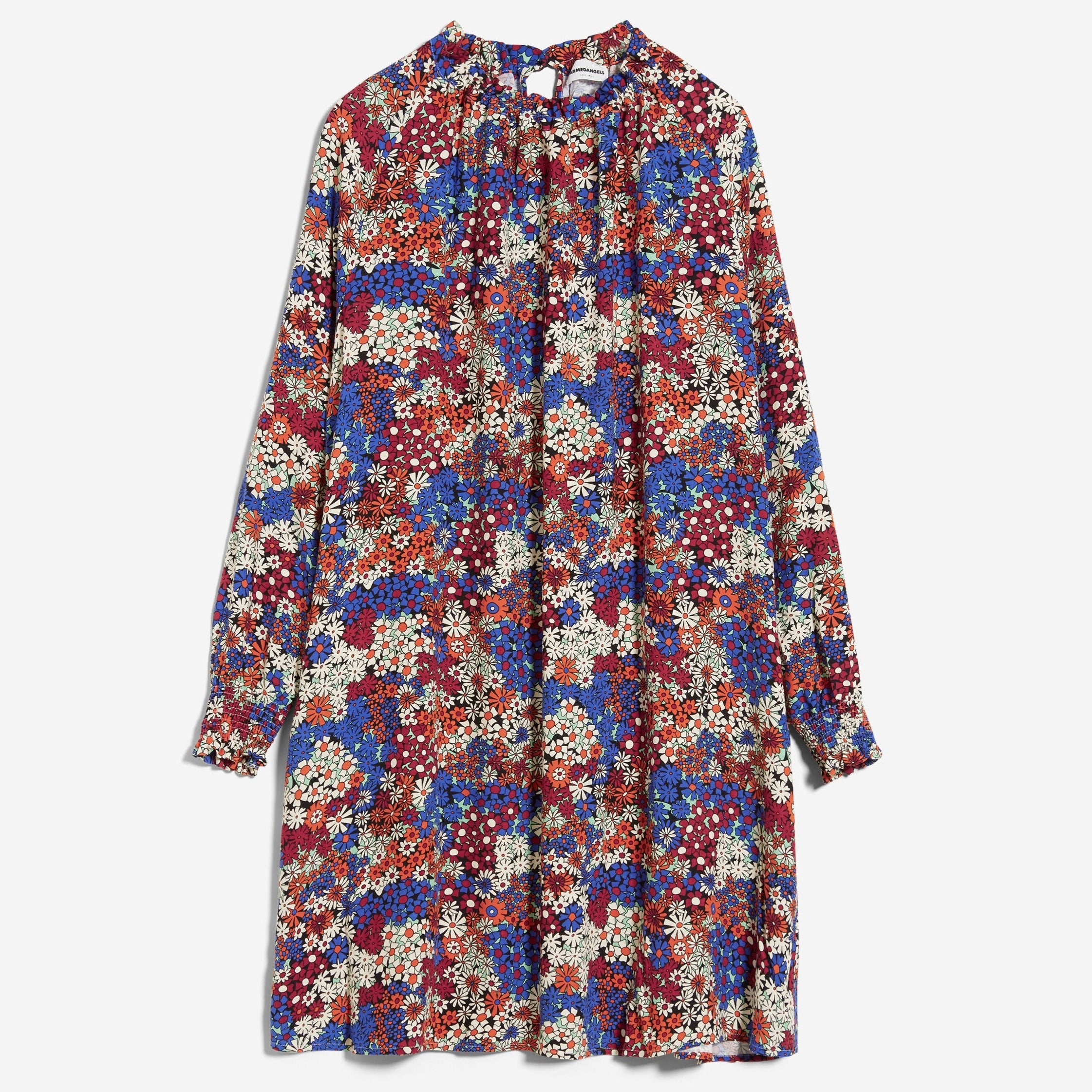 ARMEDANGELS Webkleid "MAALAI MARSH FLORAL" Black