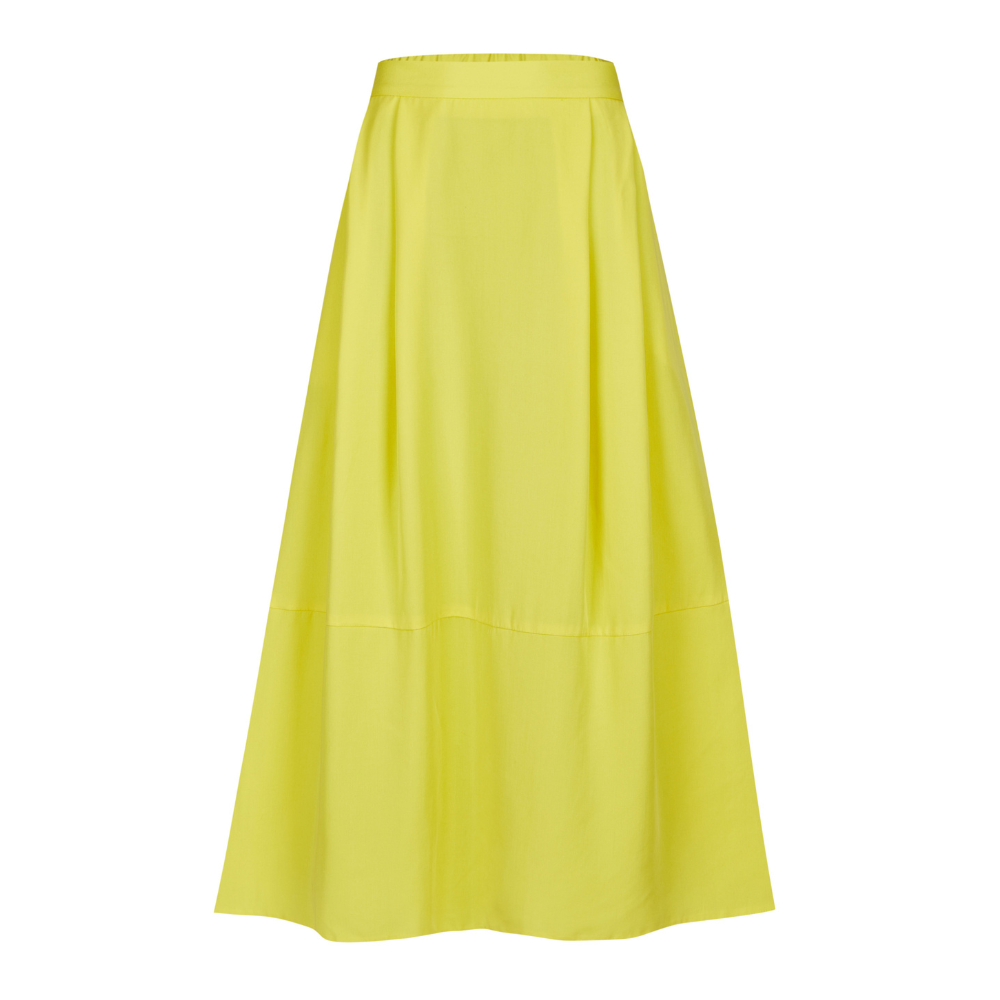ADDITION Rock "Powerful Skirt Long" Lemon