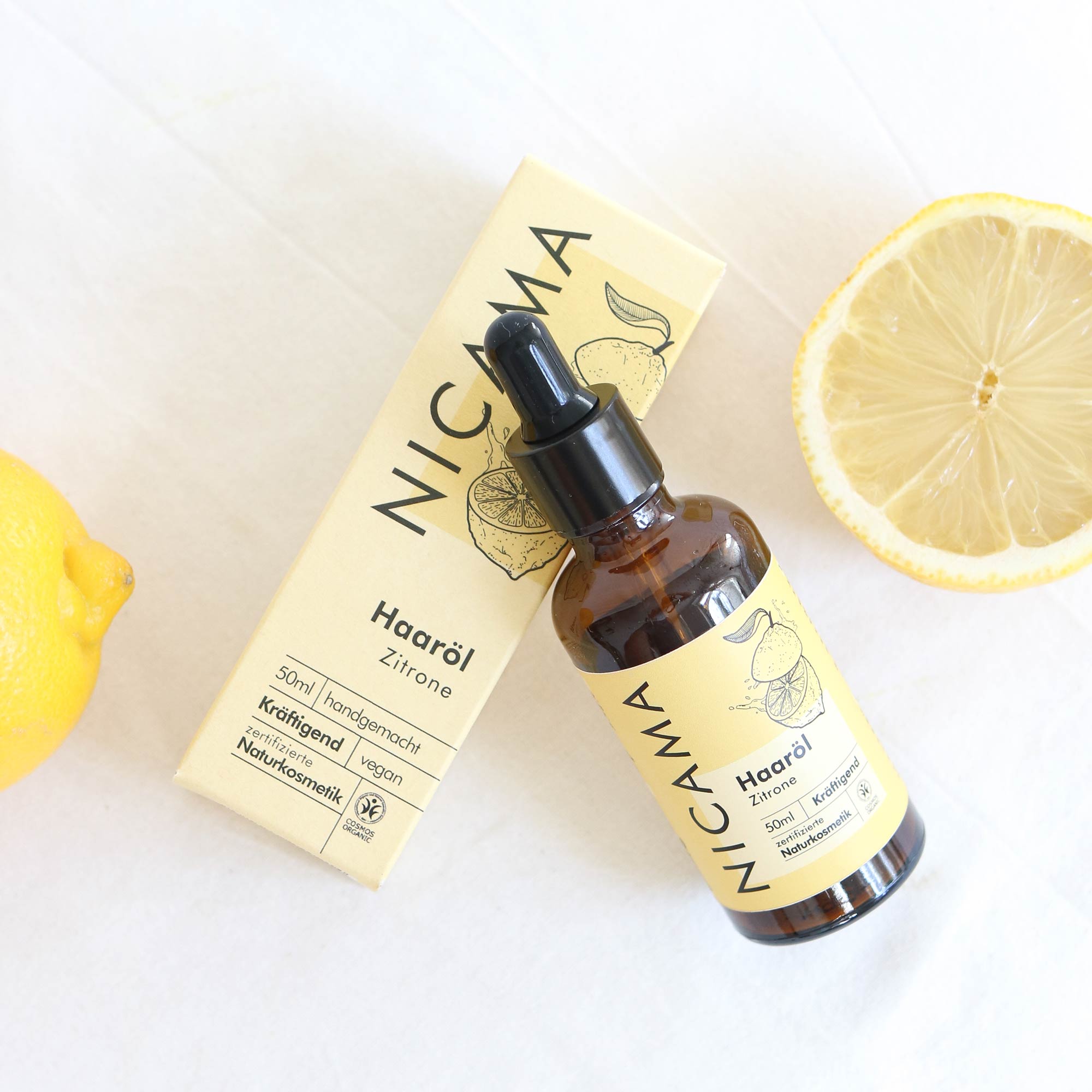 NICAMA Haaröl Zitrone 50 ml