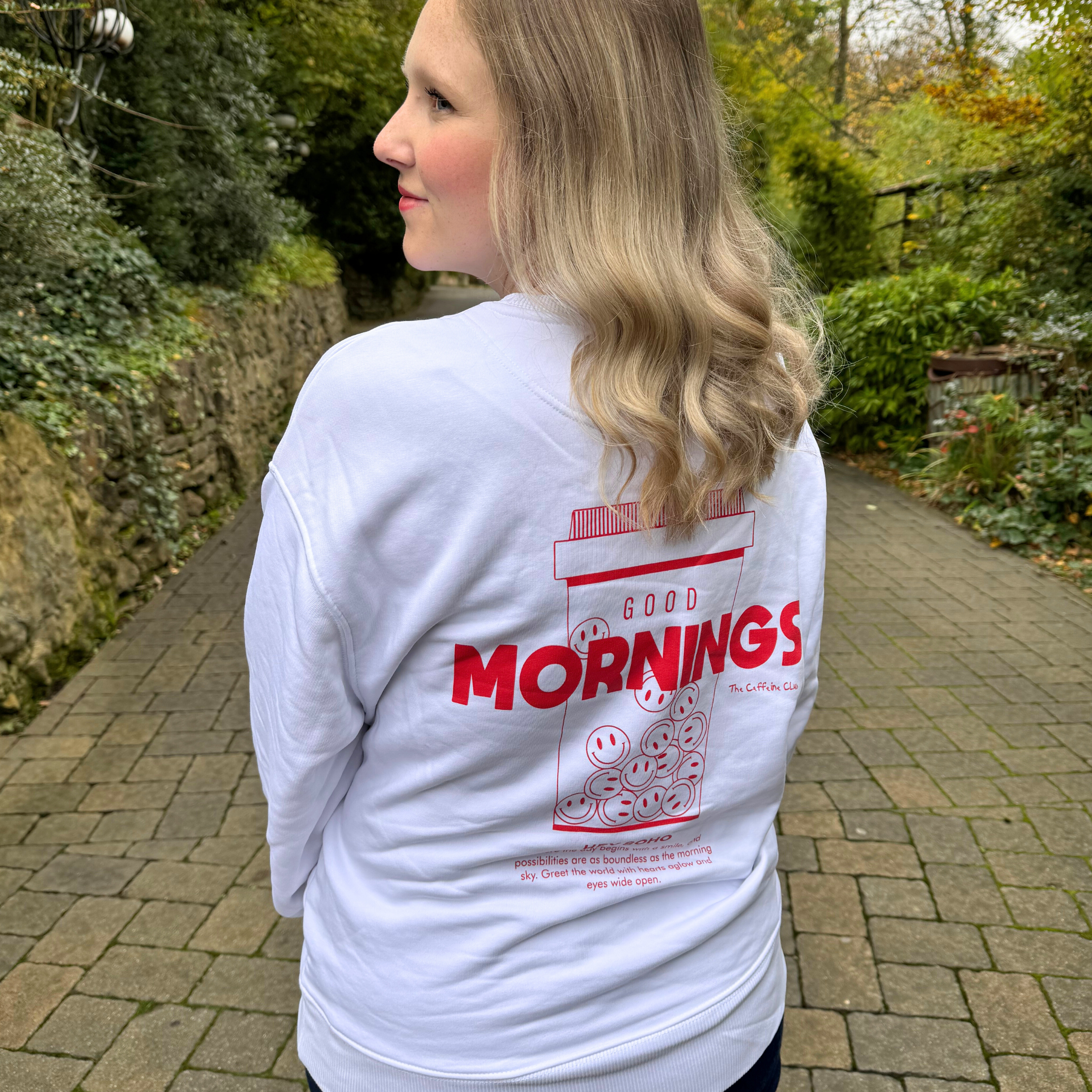hey soho Sweater "Good Mornings"