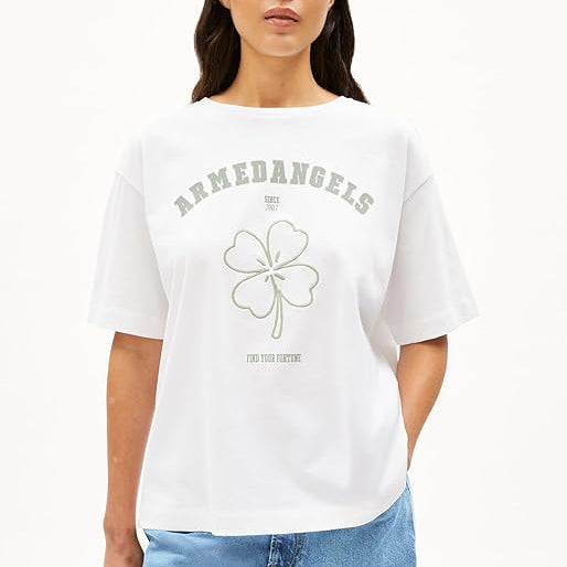 ARMEDANGELS Damen Casual Jersey T-Shirt "GIANNAA FORTUNE"