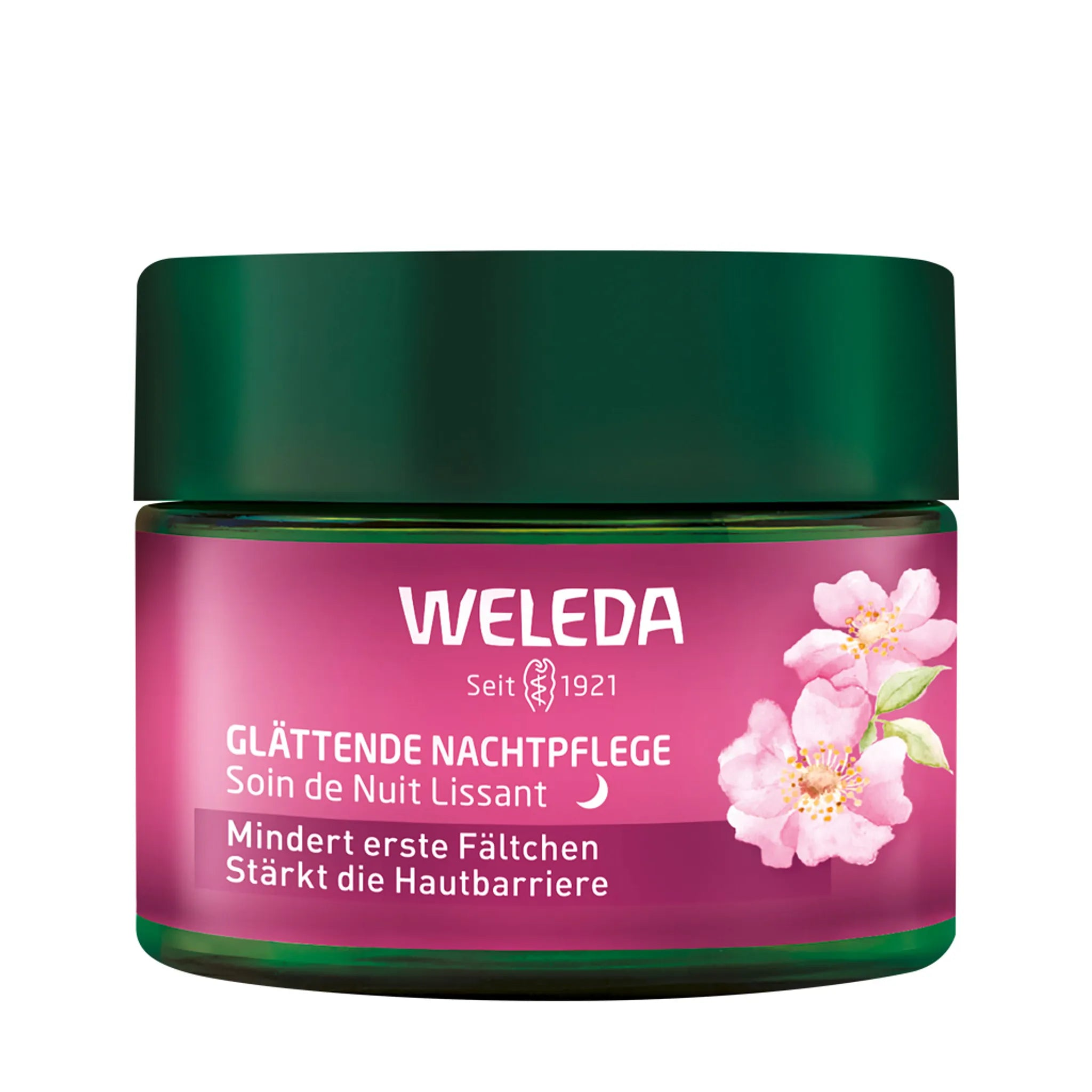 Glättende Nachtpflege Wildrose & Weißer Tee 40 g