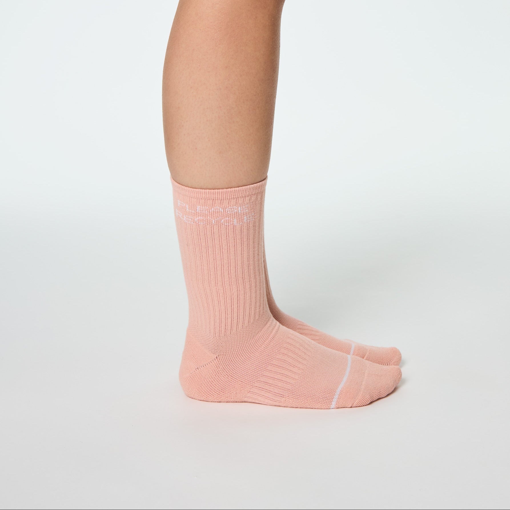 Girlfriend Collective Socks Crew "Please Recycle" 3er Pack