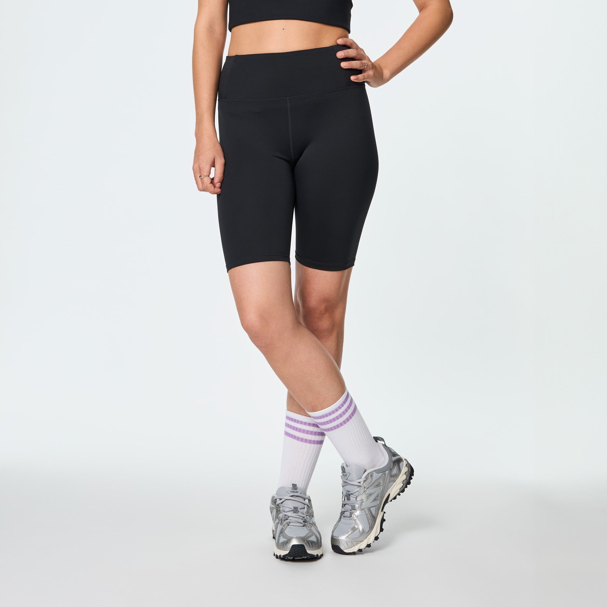 Girlfriend Collective Socks Crew "Striped" 3er Pack