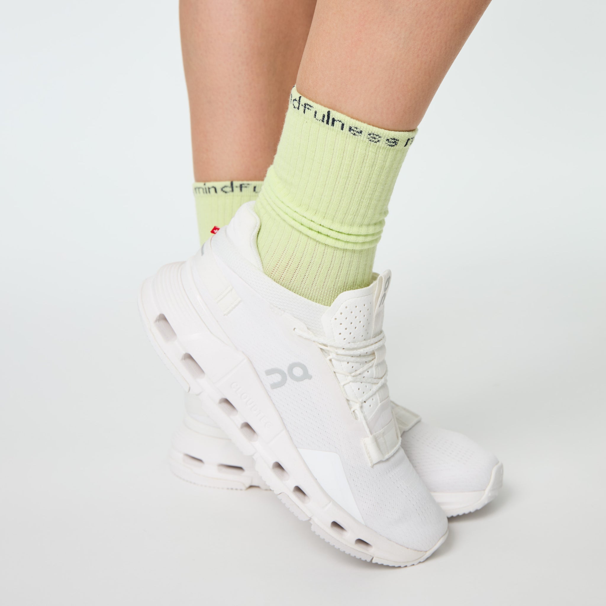 Girlfriend Collective Socks Crew "Mindfulness" 3er Pack