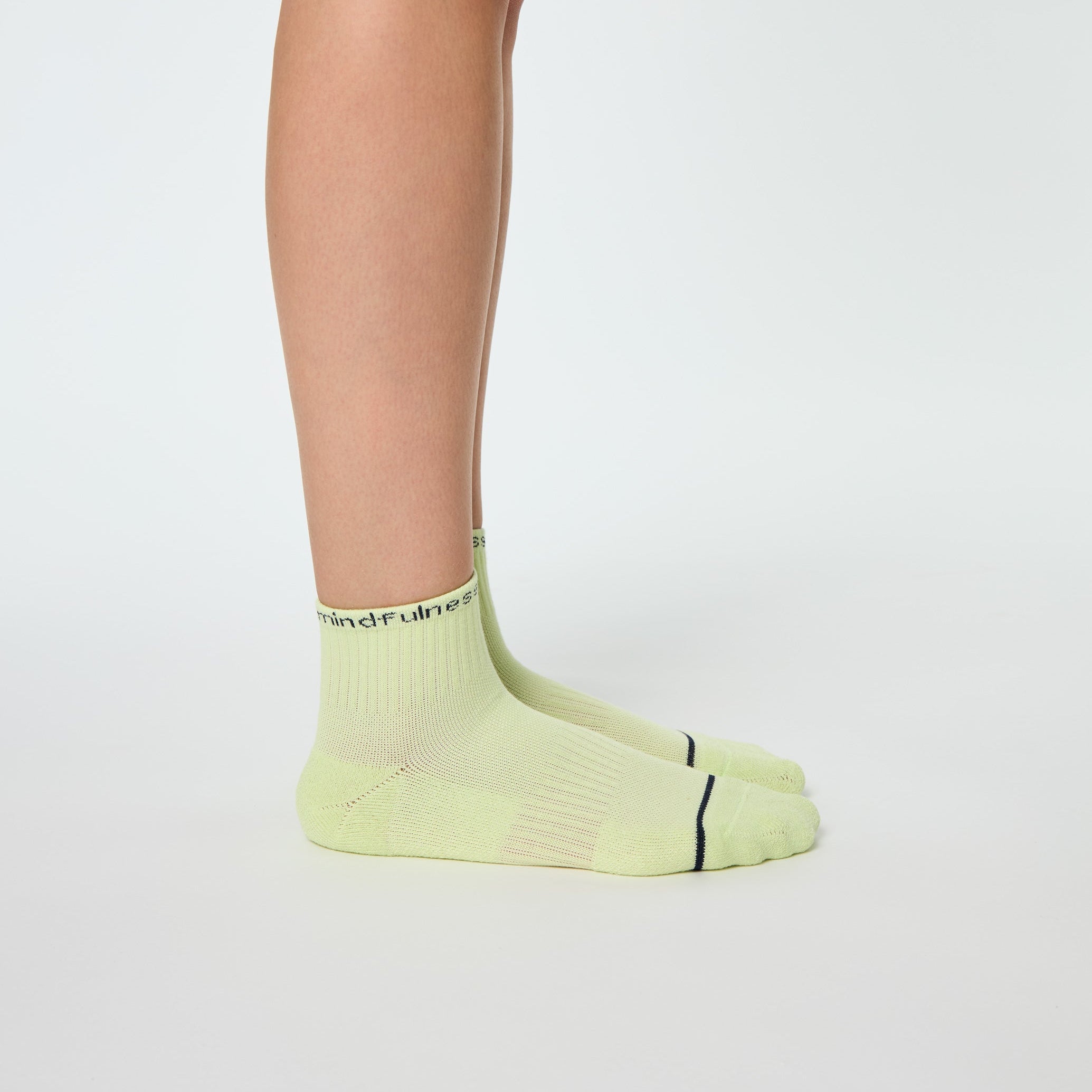 Girlfriend Collective Socks Quarter Crew "Mindfulness" 3er Pack