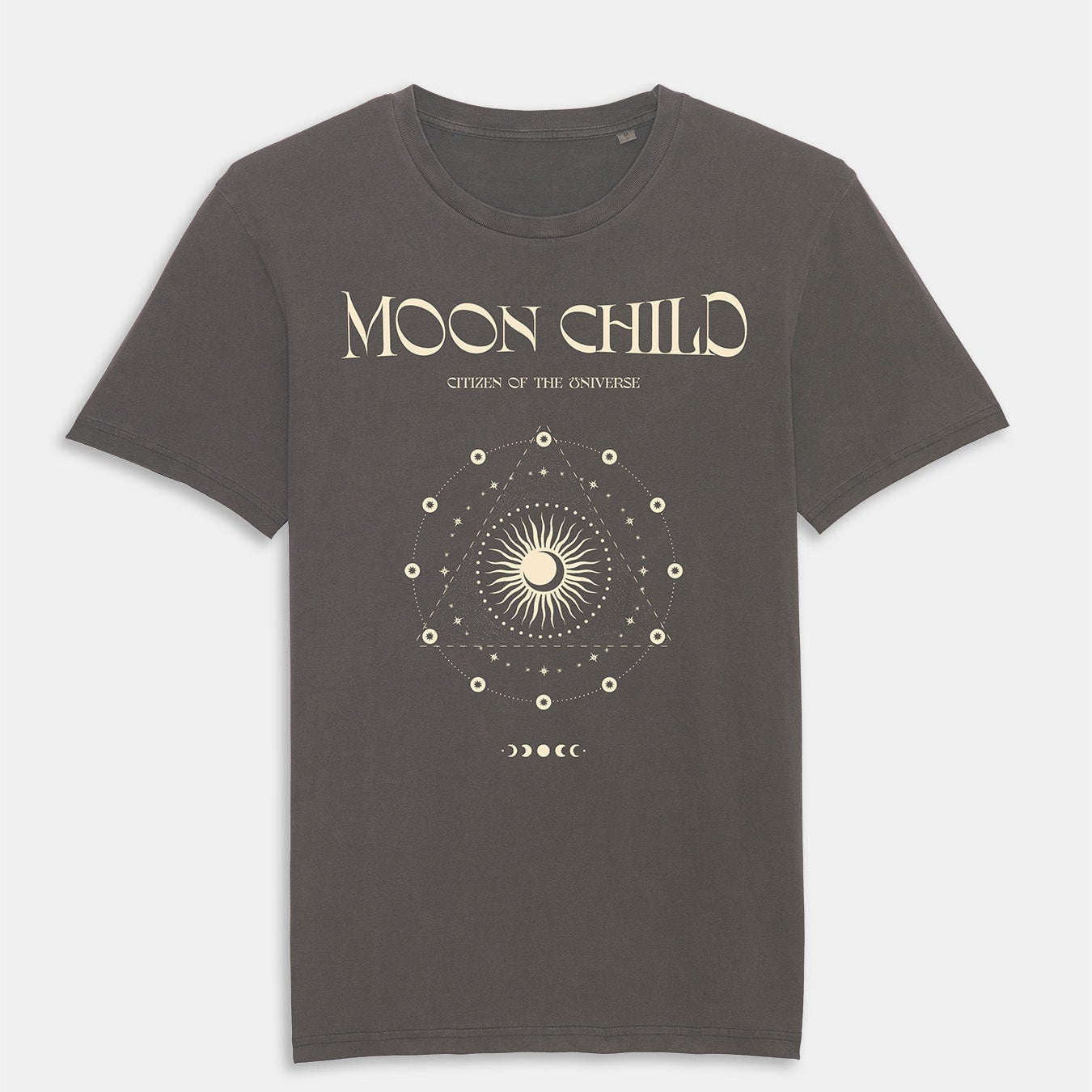 Mady Morrison Shirt "Moon Child" Schwarzgrau (Vintage)