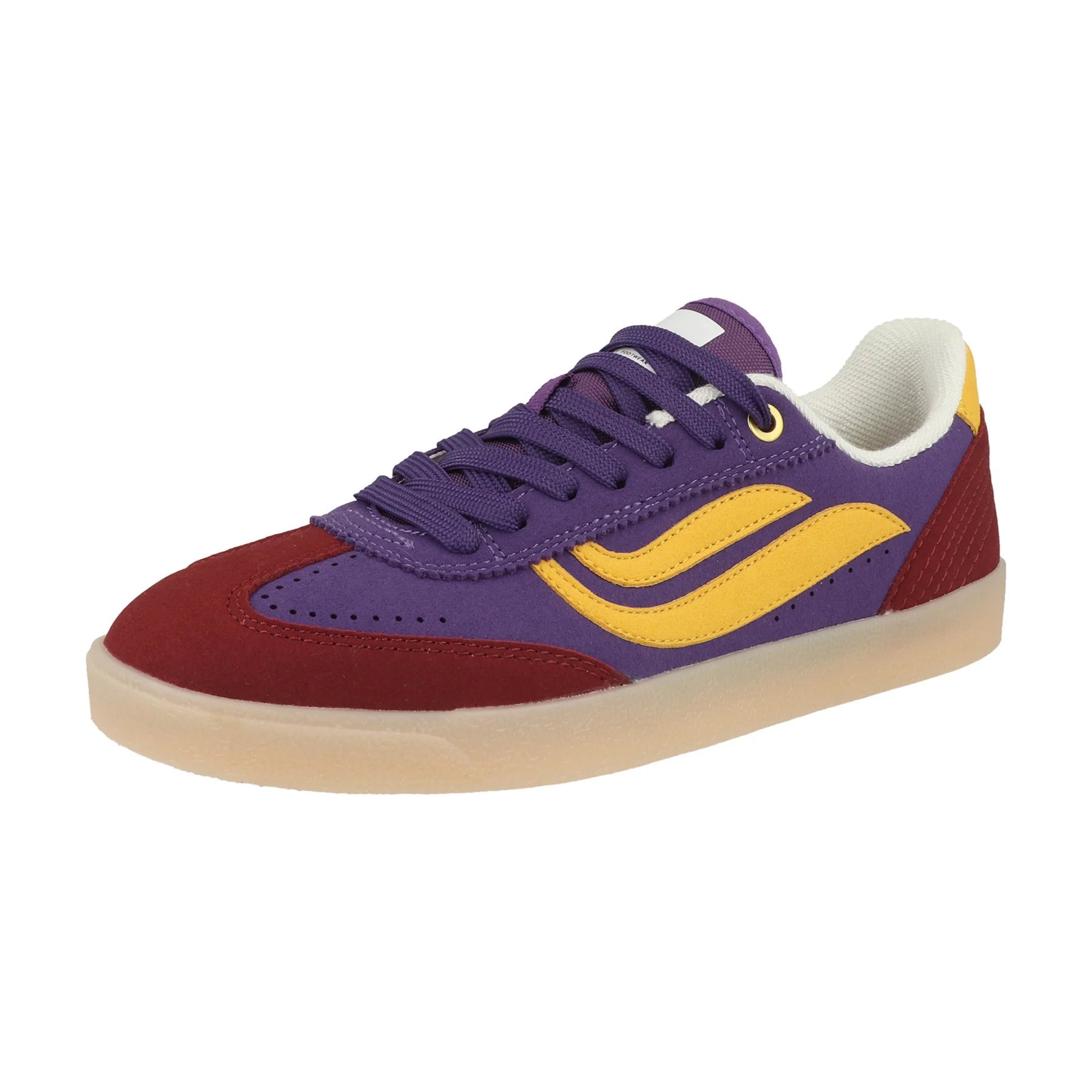 Genesis Footwear "G-Volley Hairy" Wine Purple Sunyellow