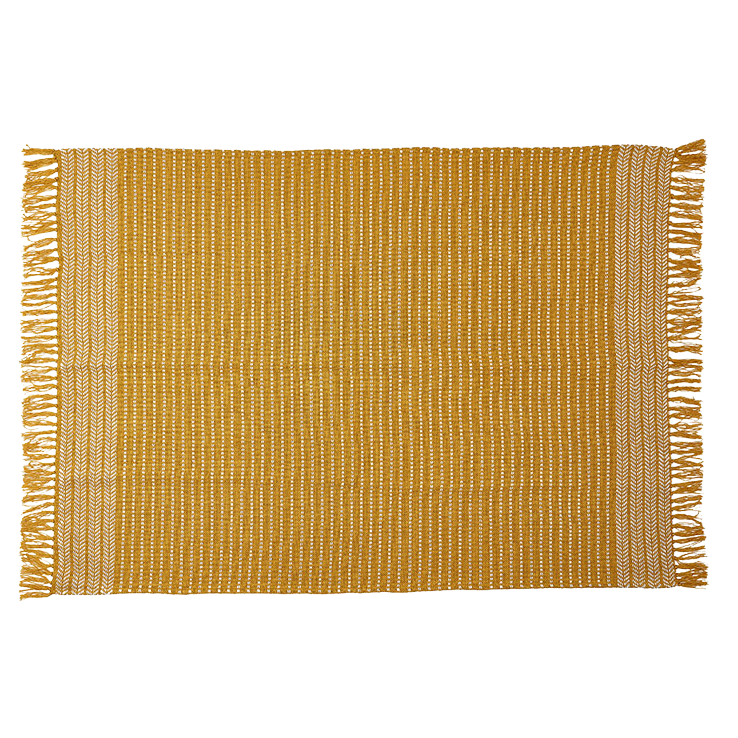 LIV interior Outdoor Decke "MISAKI" 130x180 cm Honey Gold