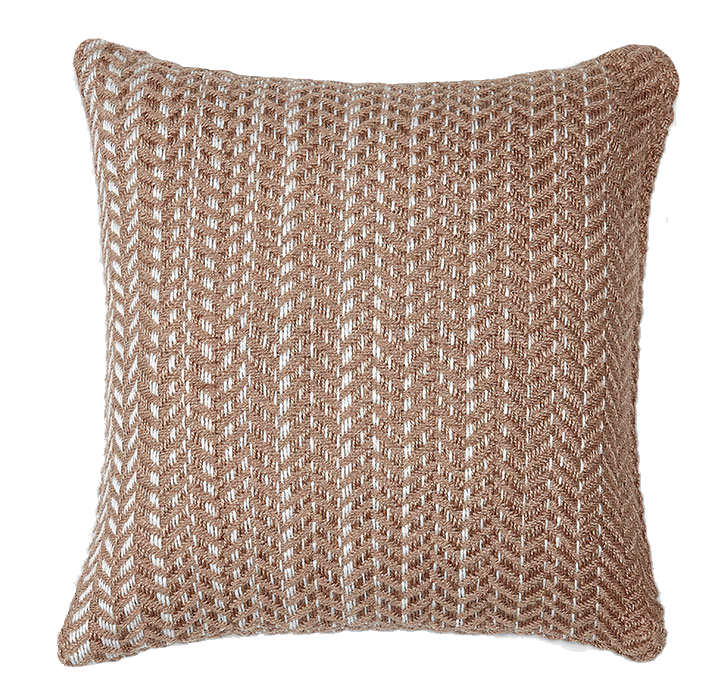 LIV interior Kissen mit Polyfüllung "SASKATOON" 45x45 cm Tan