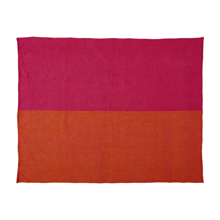 LIV interior Outdoor Decke "MATCH" 130x180 cm Orange Pink