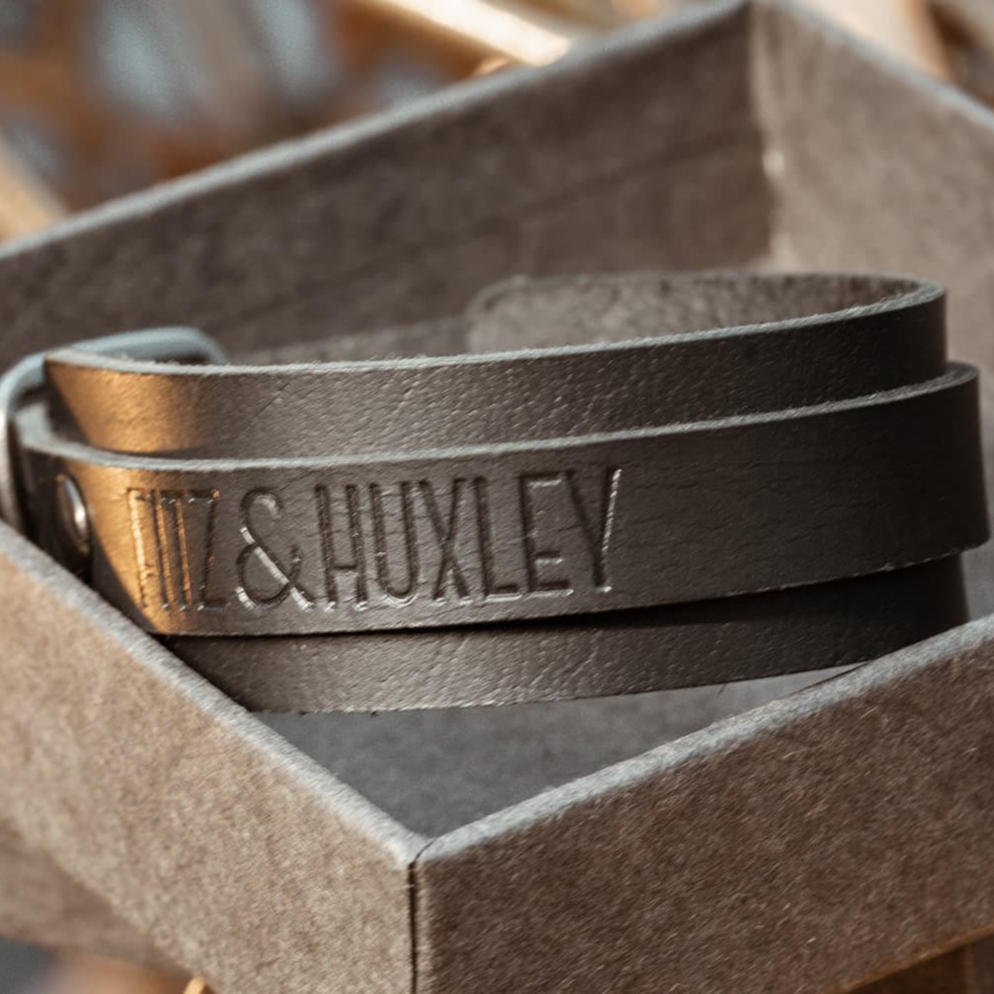 Fitz & Huxley Unisex Lederarmband "ALLY"