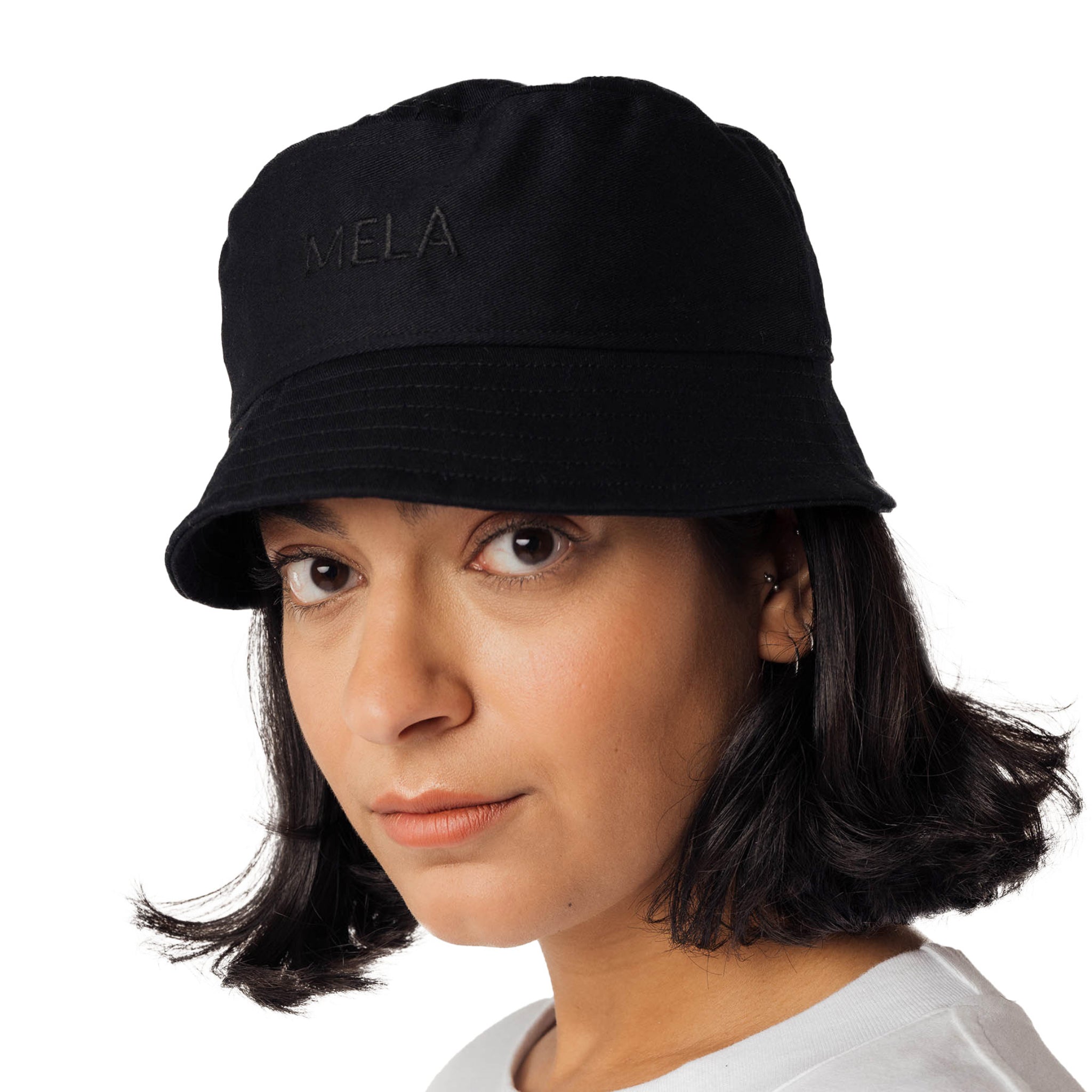 MELA Unisex Bucket Hat "AFTAB" Onesize Schwarz