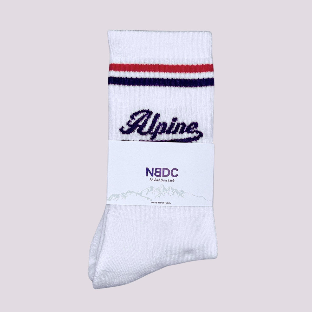 No Bad Days Club Tennissocken "ALPINE"