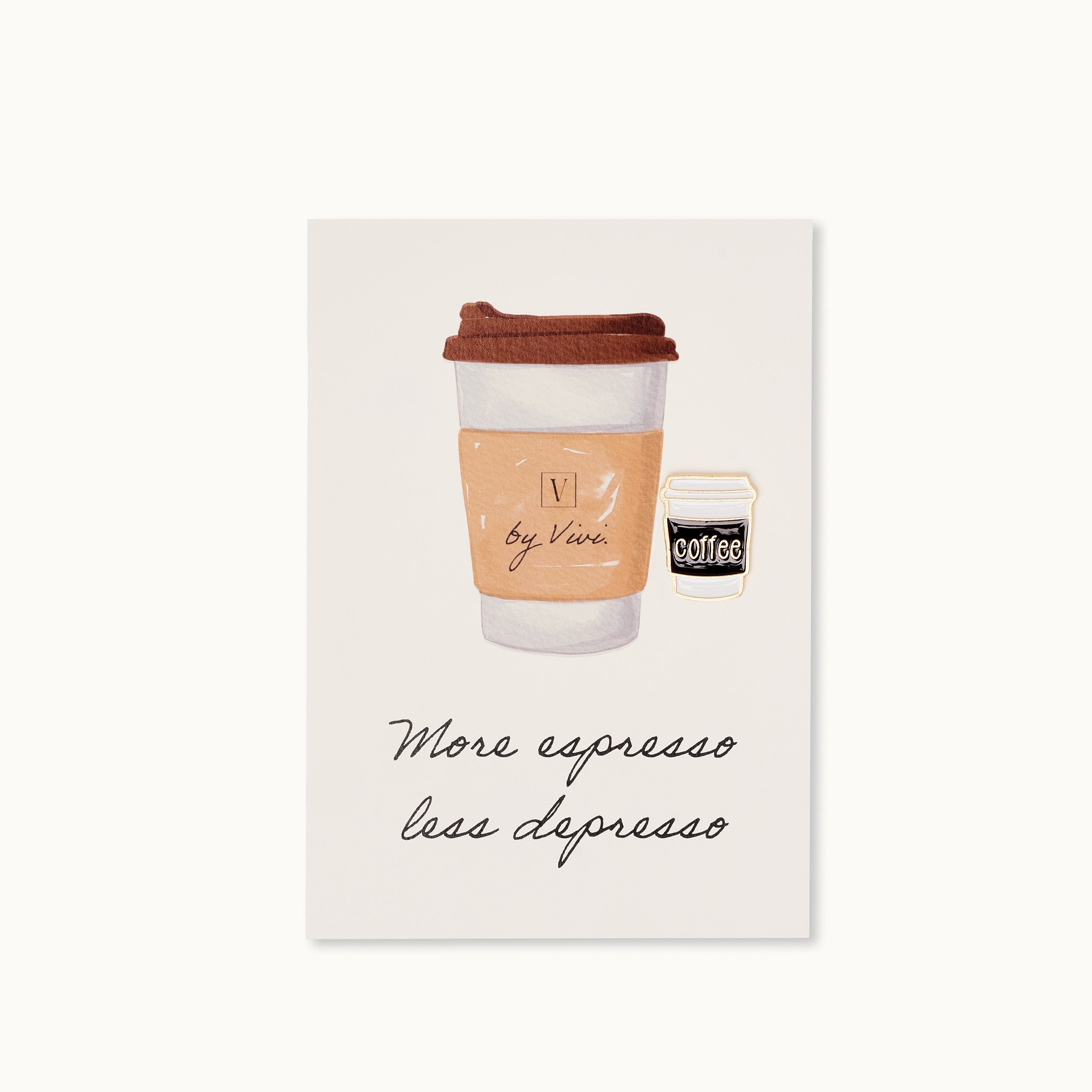 by Vivi Karte mit Pin