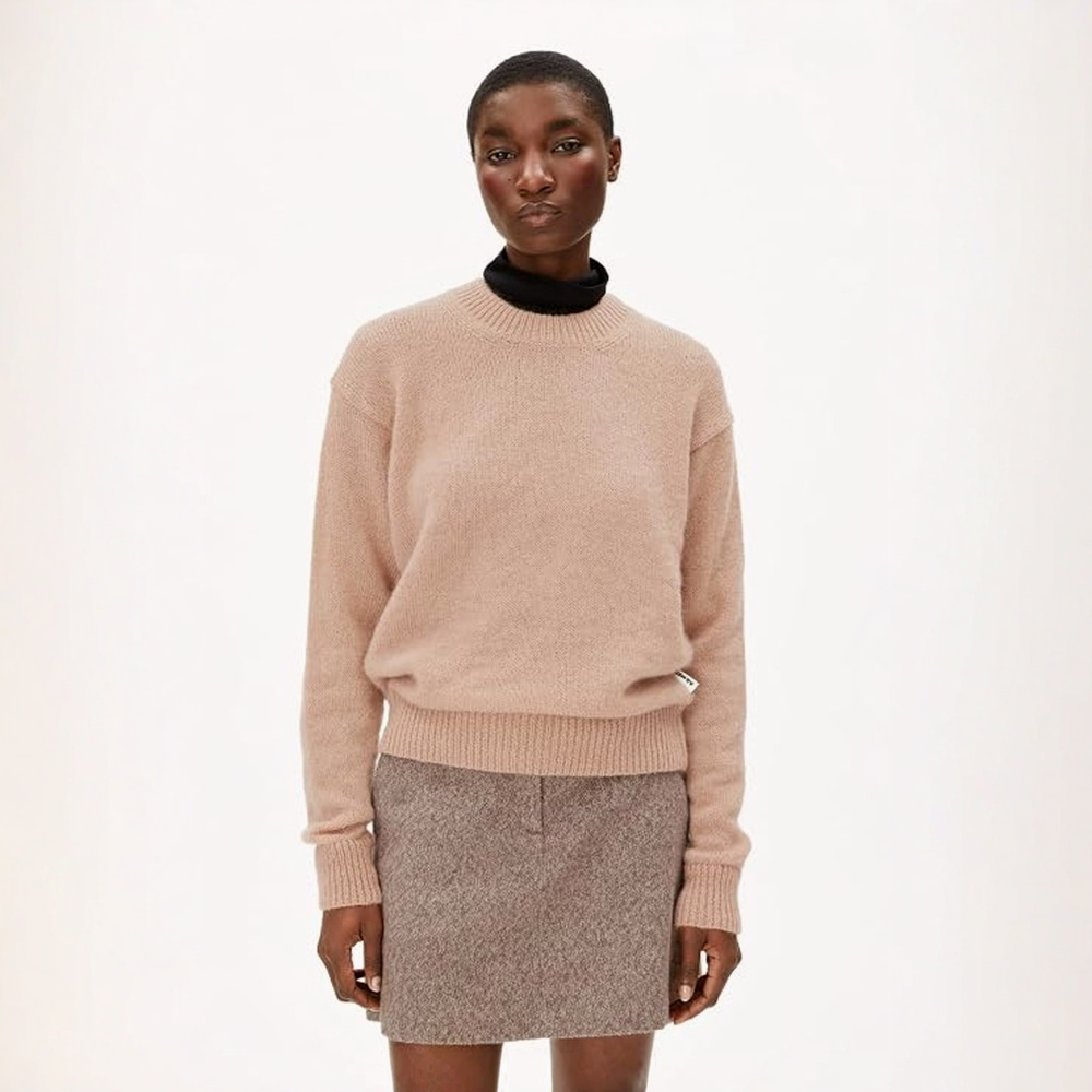 ARMEDANGELS Strick Pullover "BALBAA PREMIUM" True Camel