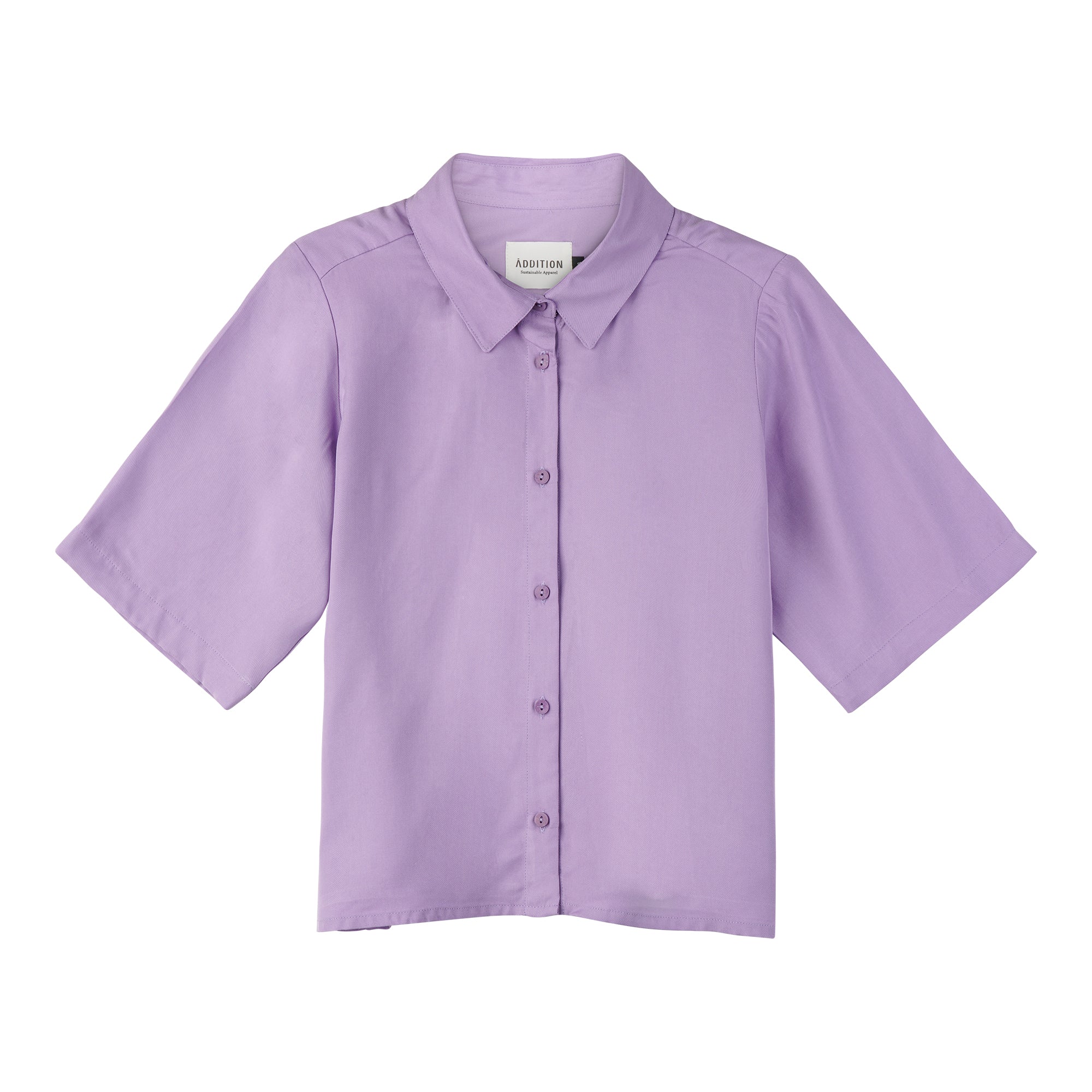 ADDITION Bluse "Boxy Blouse" M Fluent Lilac