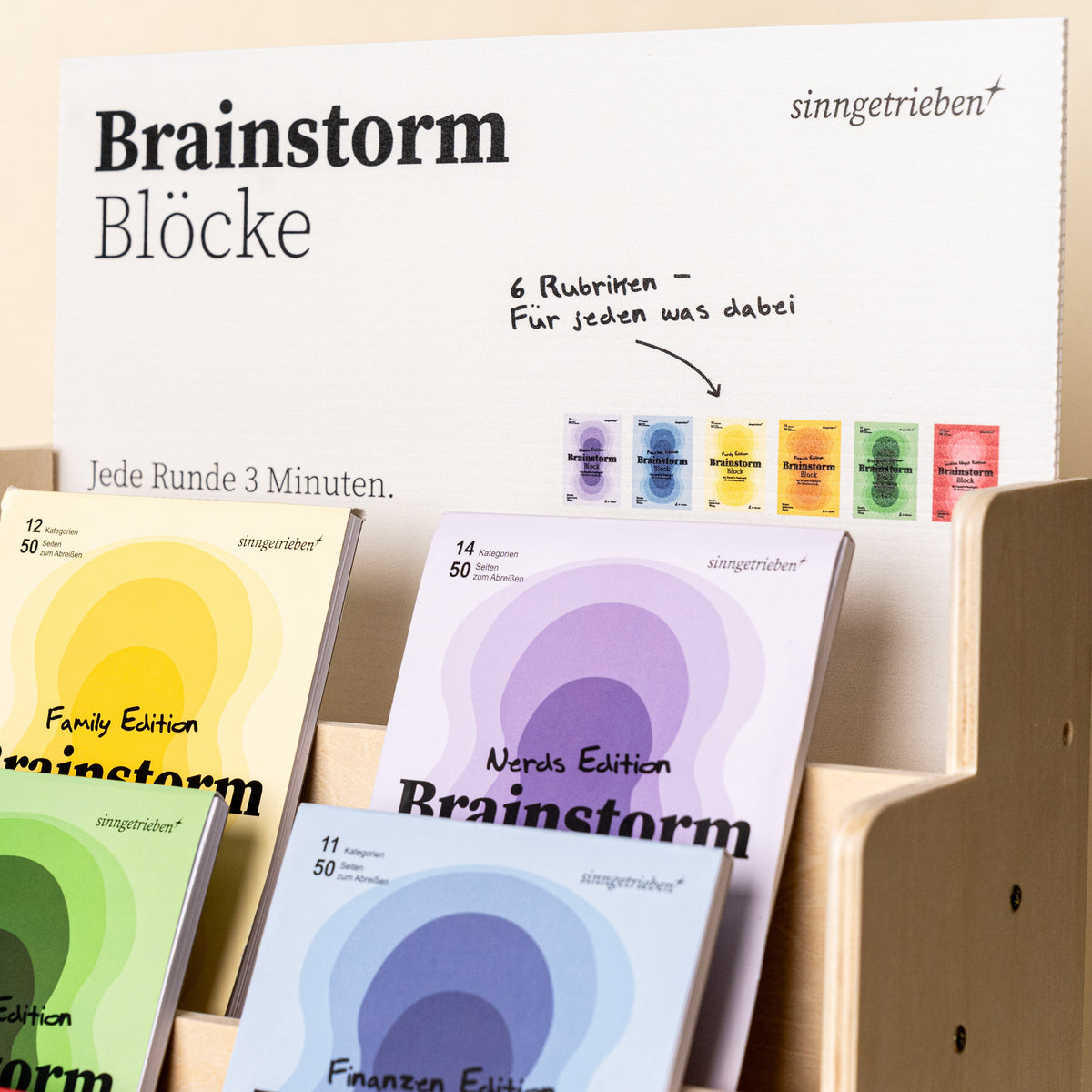 Sinngetrieben Brainstorm Block