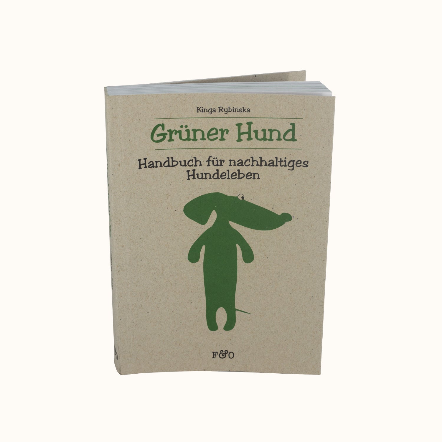 Naturalou Buch "Grüner Hund" von Kinga Rybinska