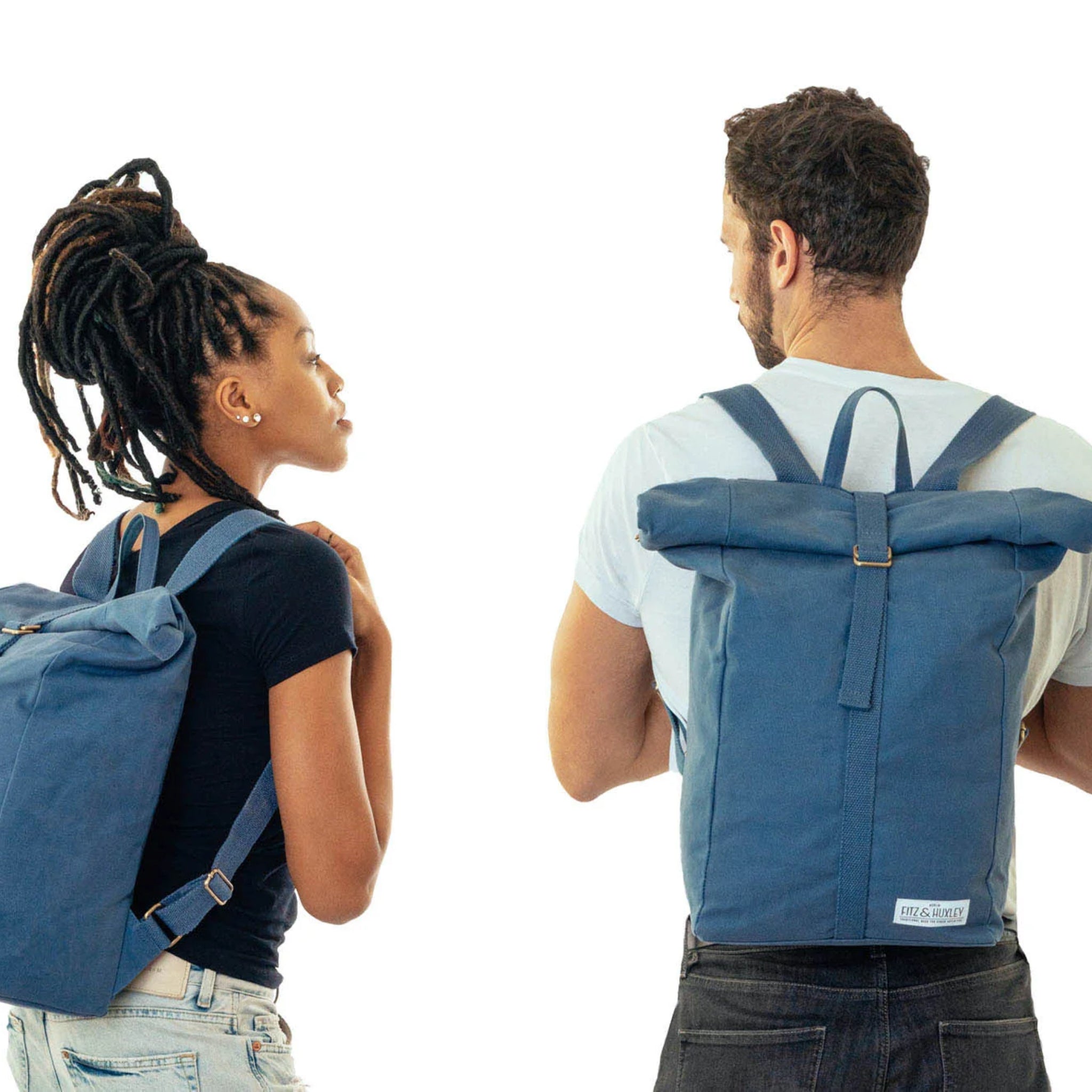 Fitz & Huxley Rucksack "CONVEYOR" Big Jeans VEGAN