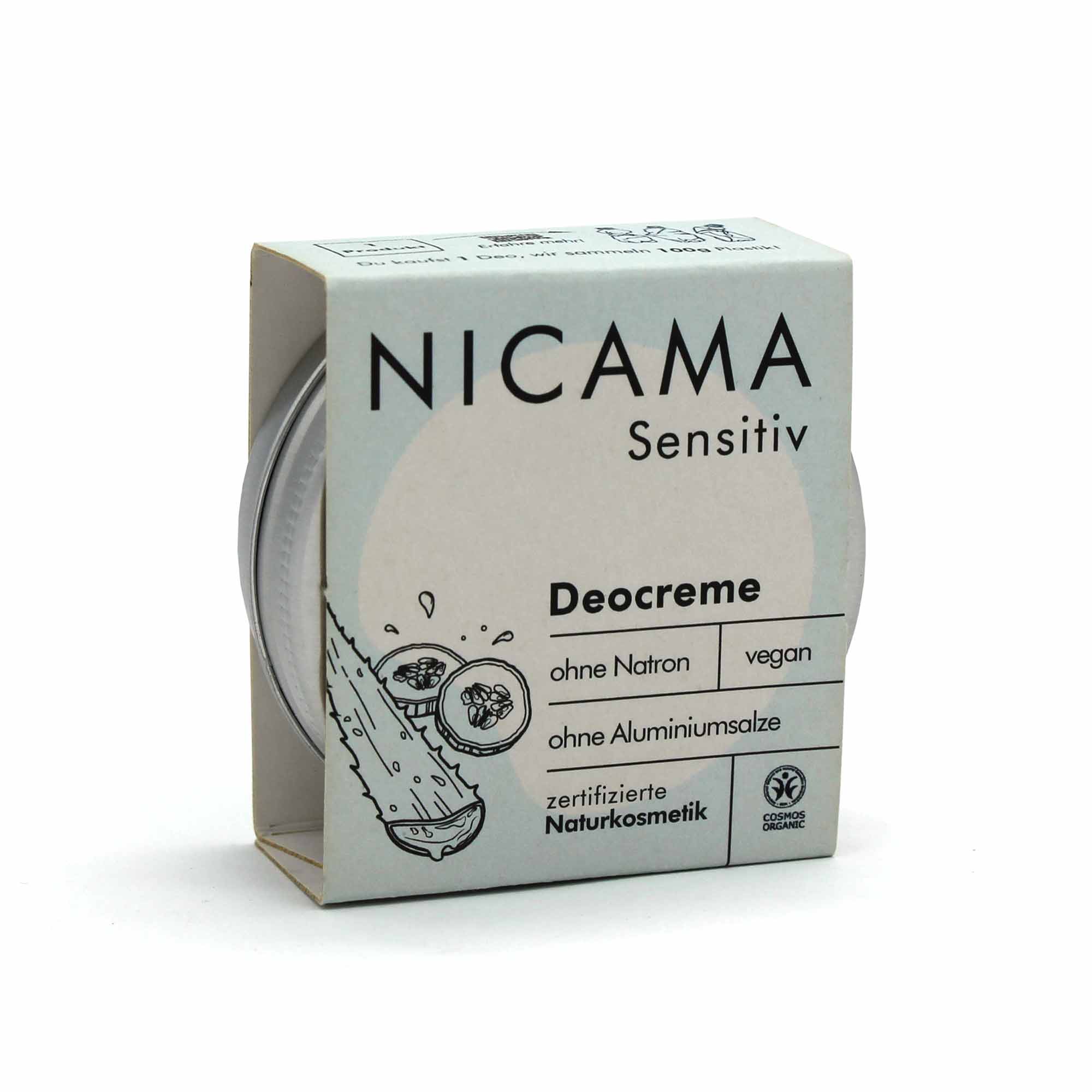 NICAMA Deocreme Sensitiv 45 g