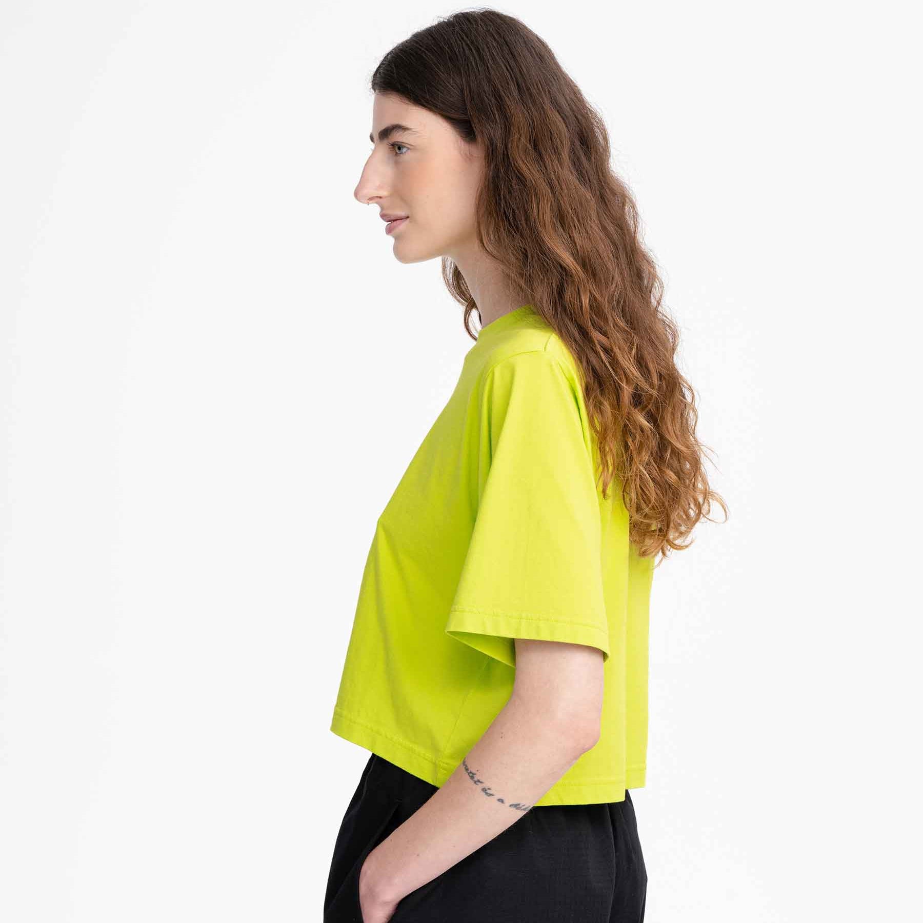 MELA Damen Cropped T-Shirt "DESNA"